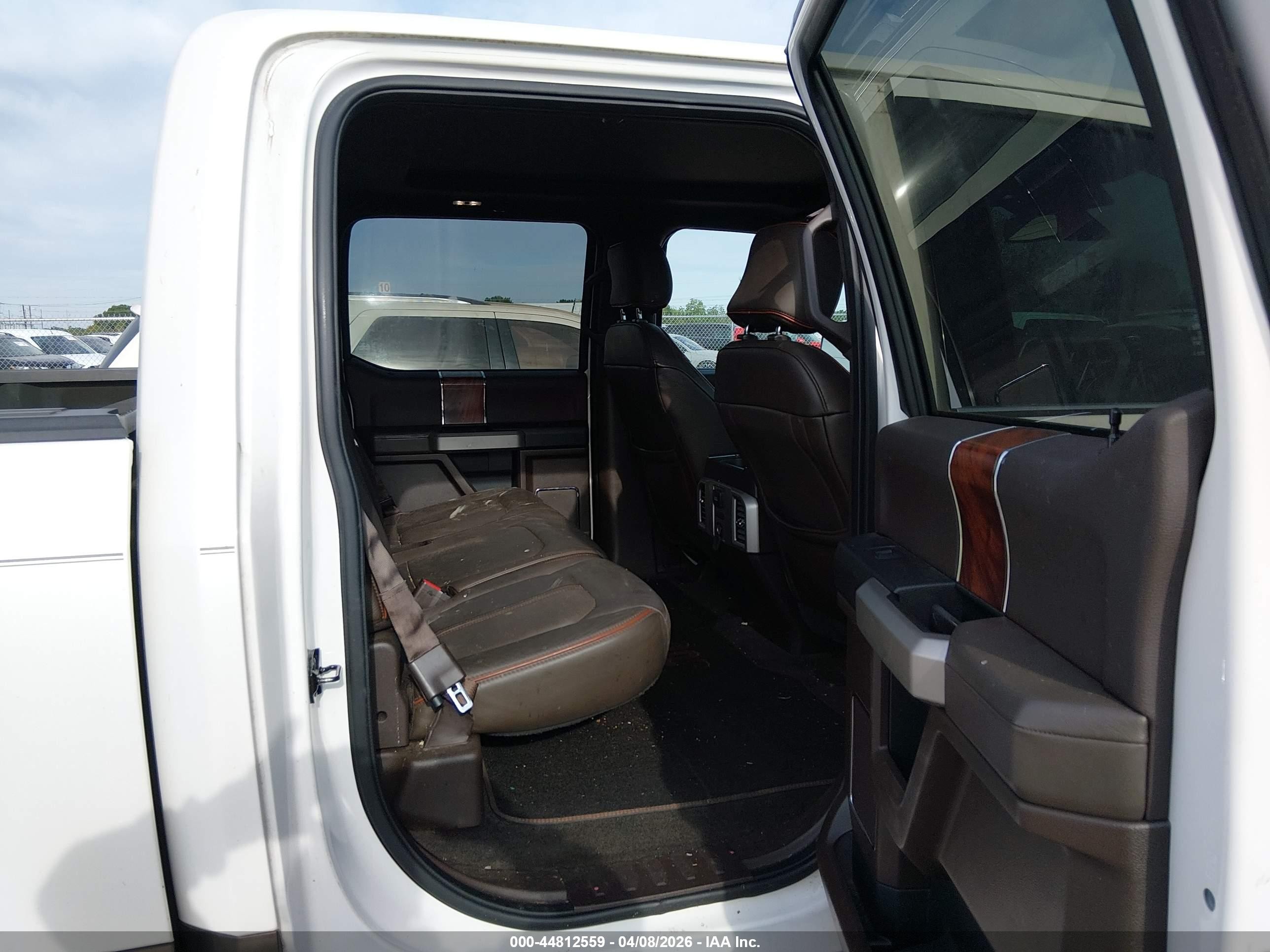 2015 Ford F-150 King Ranch White vin: 1FTEW1EGXFFB90508