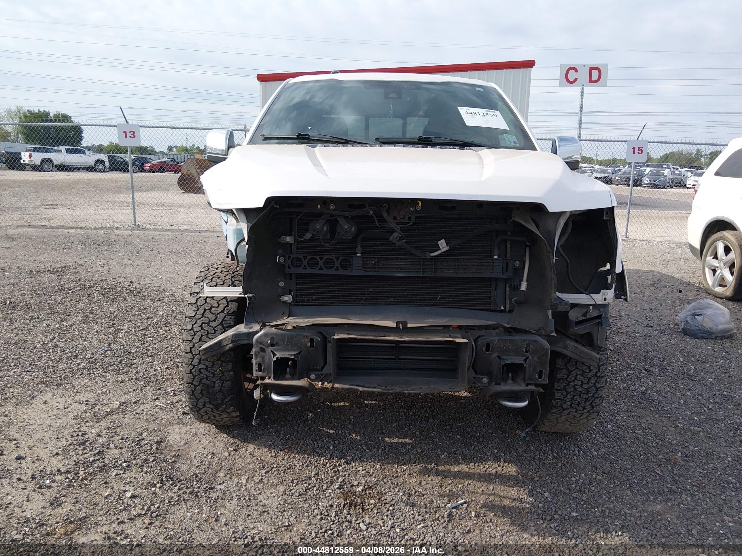 2015 Ford F-150 King Ranch White vin: 1FTEW1EGXFFB90508