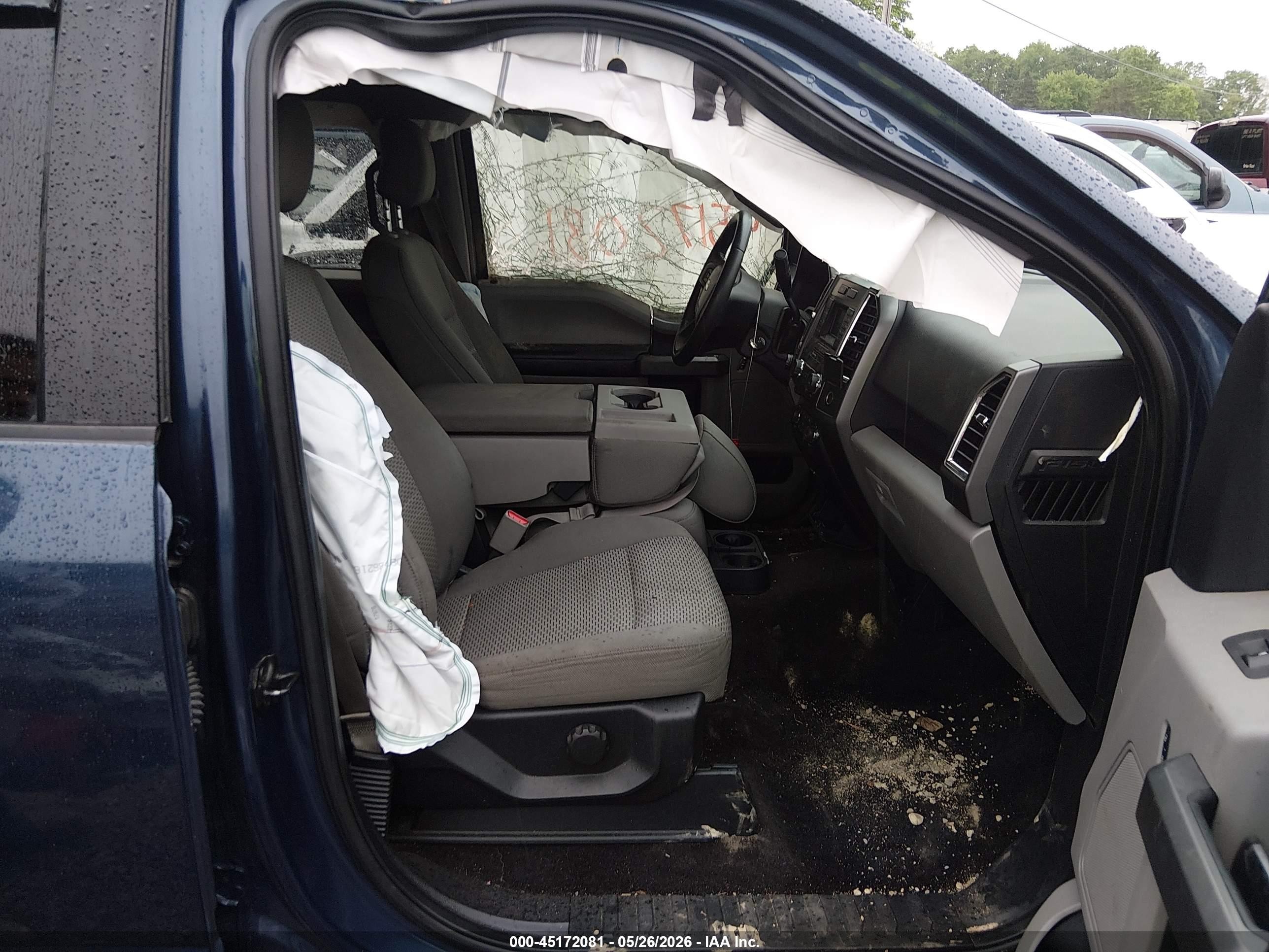 2015 Ford F-150 Xlt Blue vin: 1FTEW1EGXFFC21174