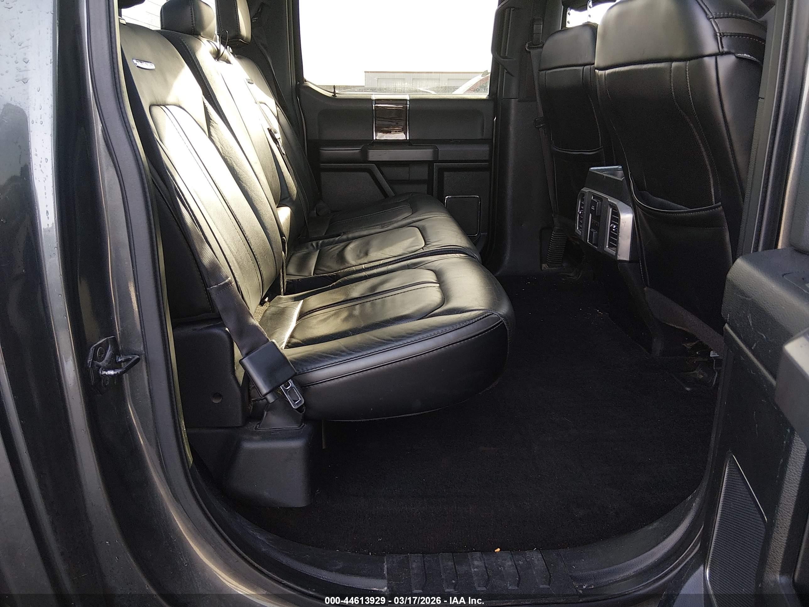 2015 Ford F-150 Platinum Серый vin: 1FTEW1EGXFFC77115