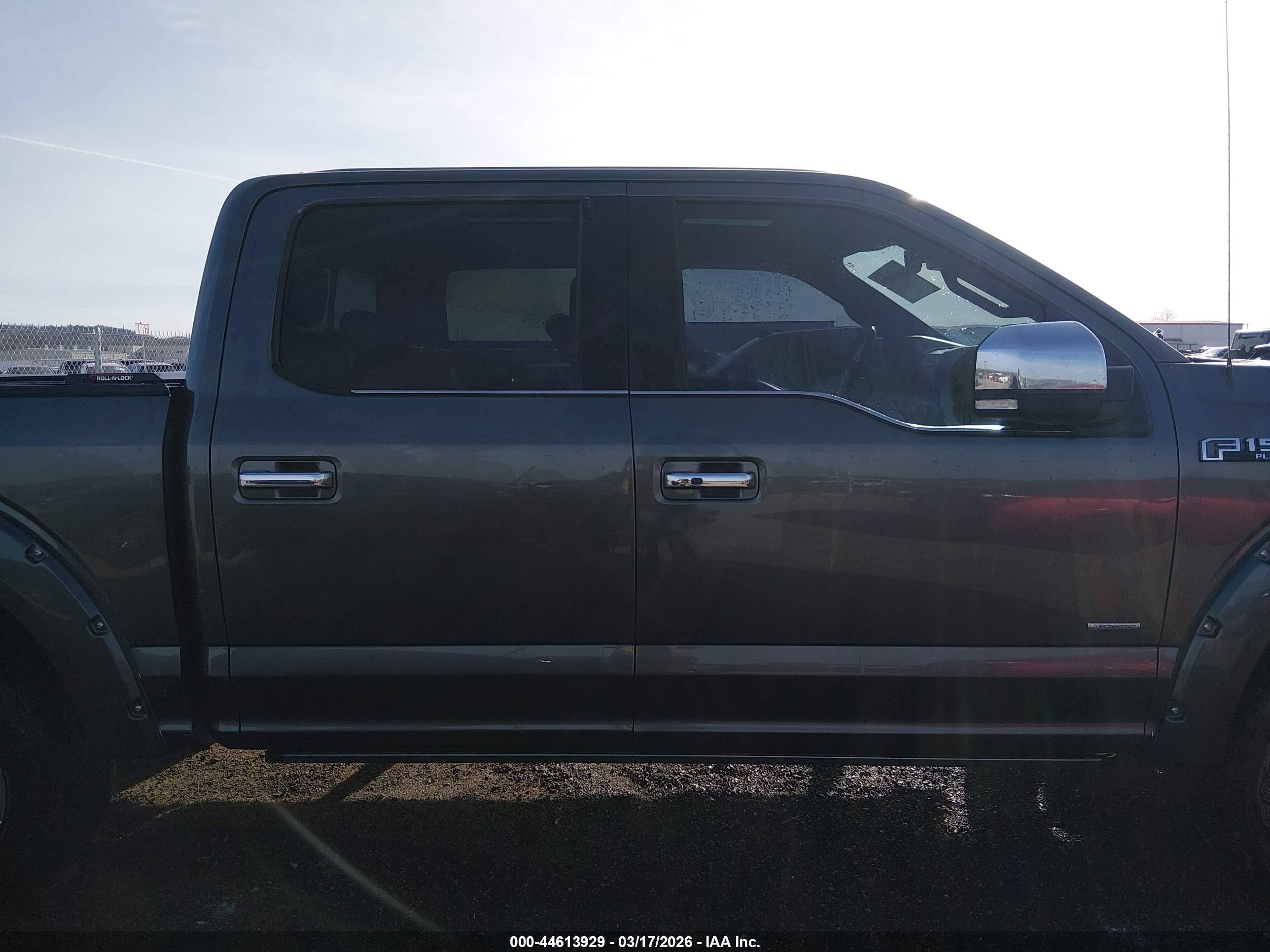 2015 Ford F-150 Platinum Серый vin: 1FTEW1EGXFFC77115