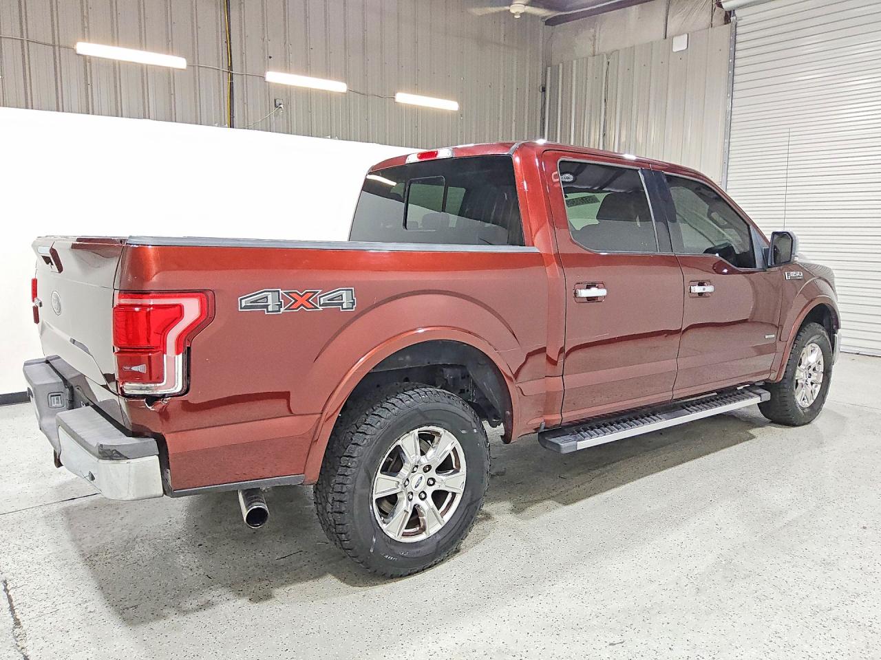 2015 Ford F150 Supercrew Burgundy vin: 1FTEW1EGXFFC99597