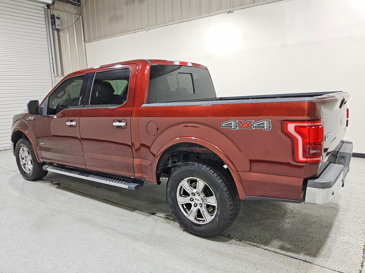 2015 Ford F150 Supercrew Burgundy vin: 1FTEW1EGXFFC99597