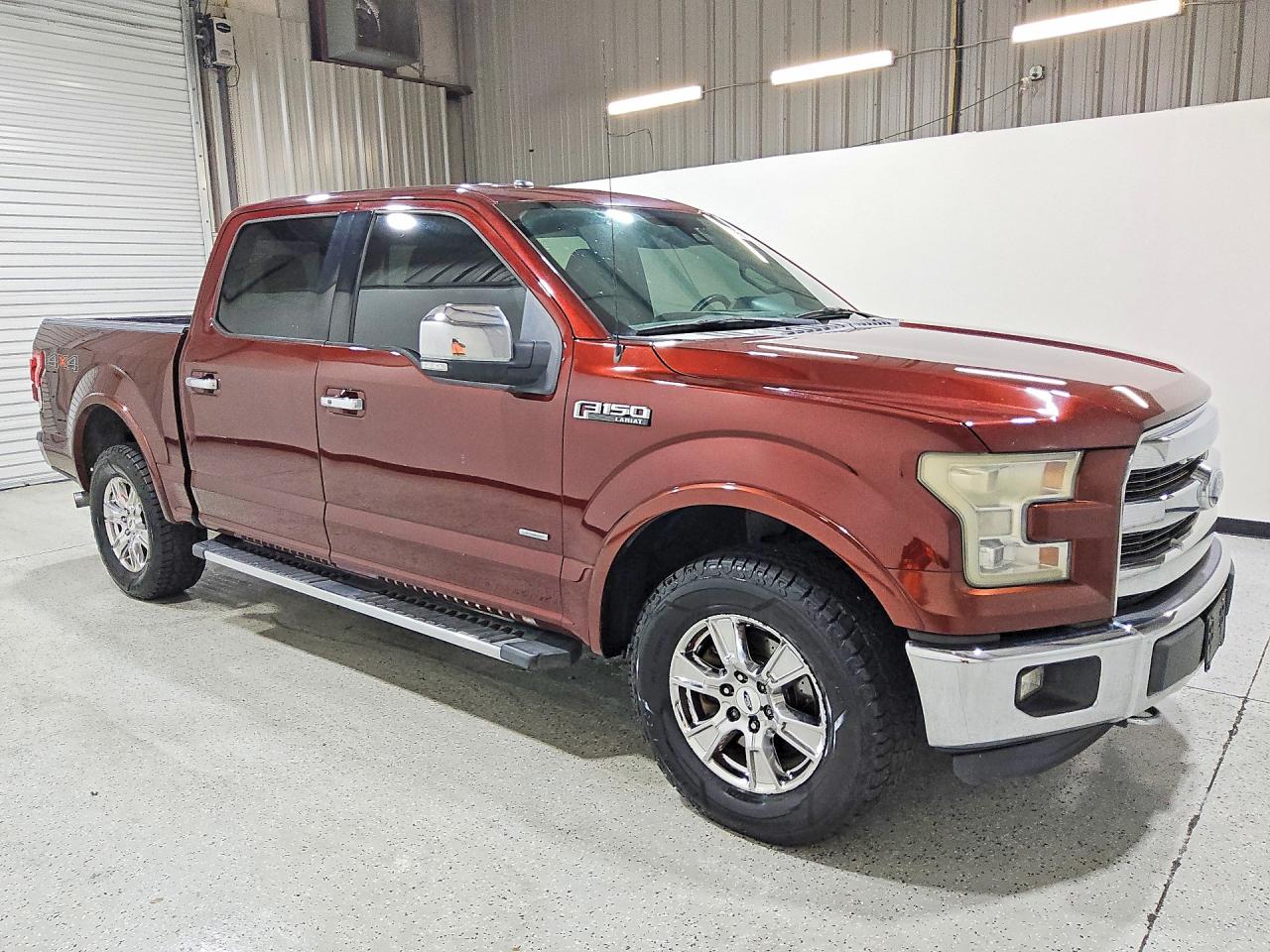 2015 Ford F150 Supercrew Burgundy vin: 1FTEW1EGXFFC99597
