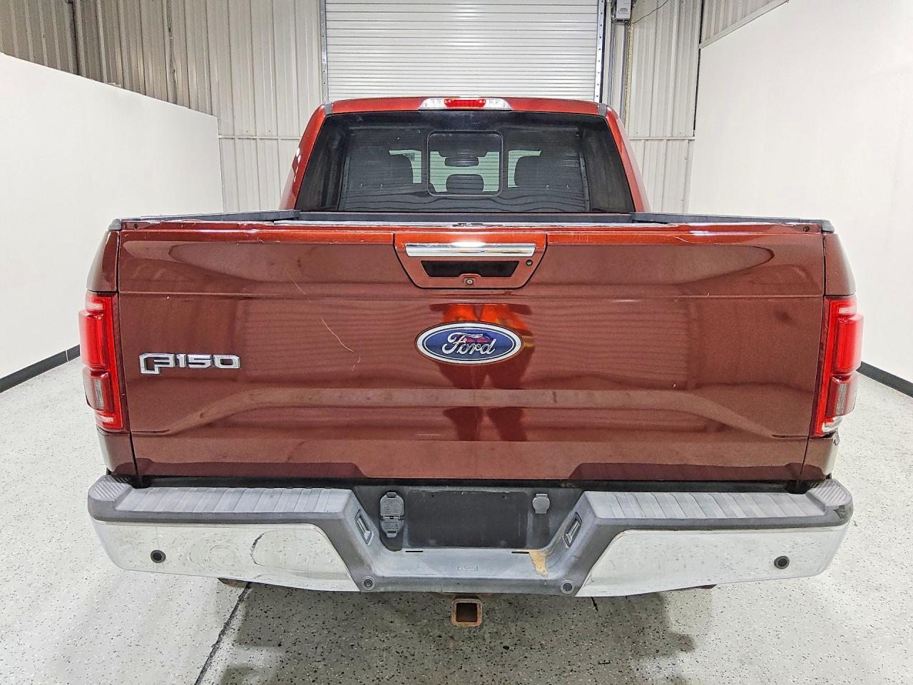 2015 Ford F150 Supercrew Burgundy vin: 1FTEW1EGXFFC99597