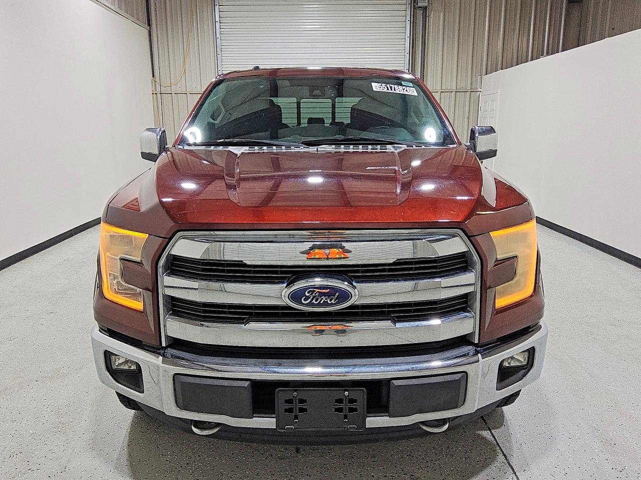 2015 Ford F150 Supercrew Burgundy vin: 1FTEW1EGXFFC99597