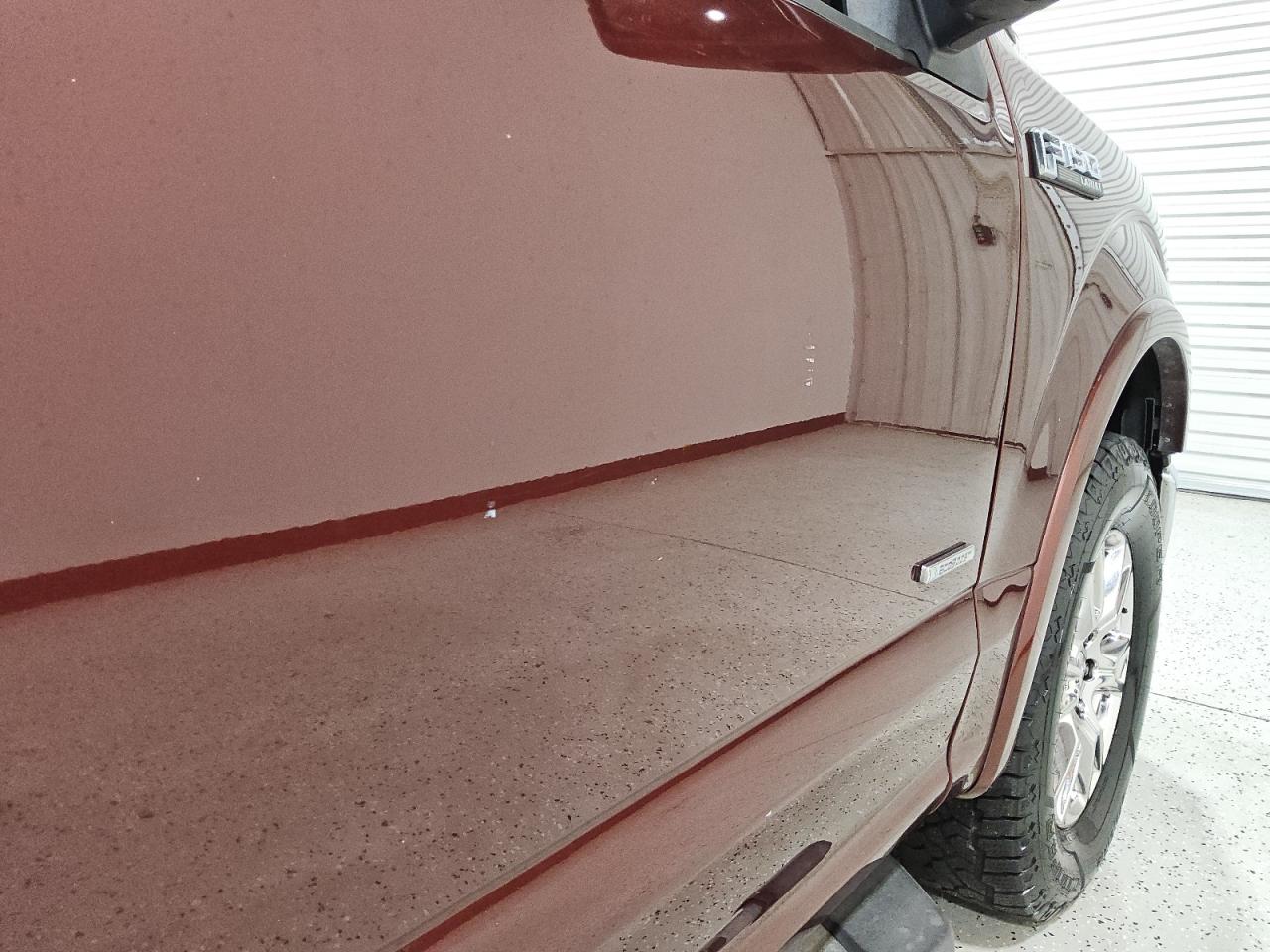 2015 Ford F150 Supercrew Burgundy vin: 1FTEW1EGXFFC99597 Damage: Right Front Door, Multiple Dents/Paint Damage, 2