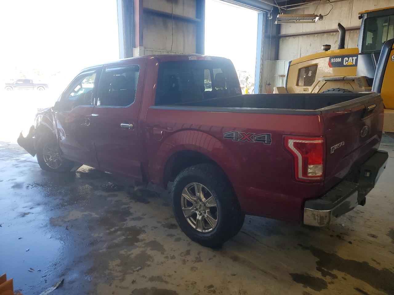 2015 Ford F150 Supercrew Красный vin: 1FTEW1EGXFKD24280