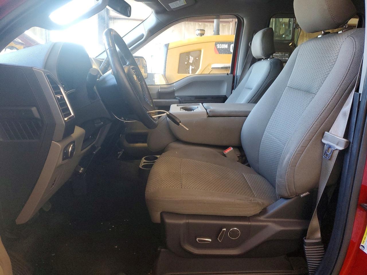 2015 Ford F150 Supercrew Красный vin: 1FTEW1EGXFKD24280