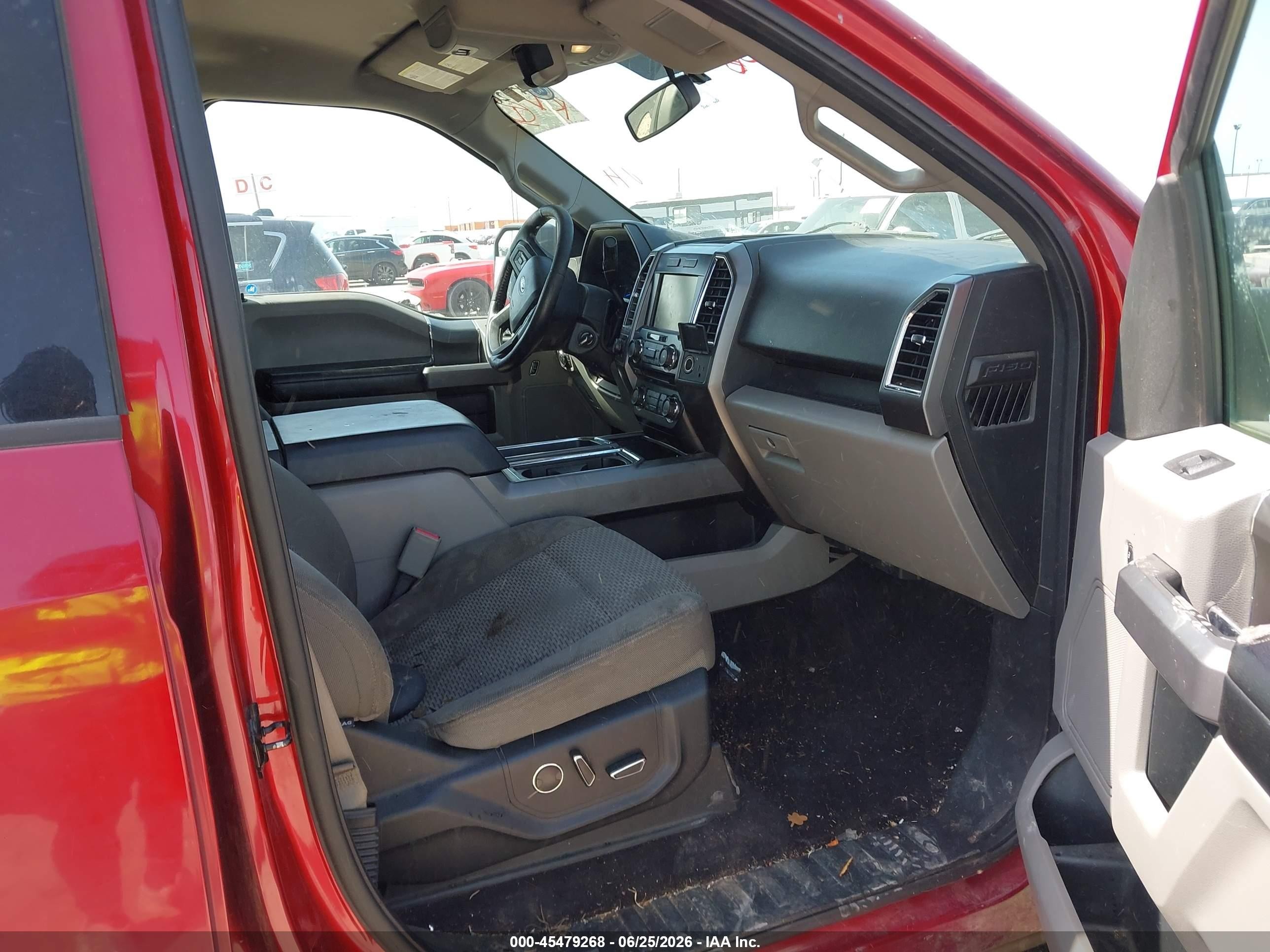 2015 Ford F-150 Xlt Burgundy vin: 1FTEW1EGXFKD70417