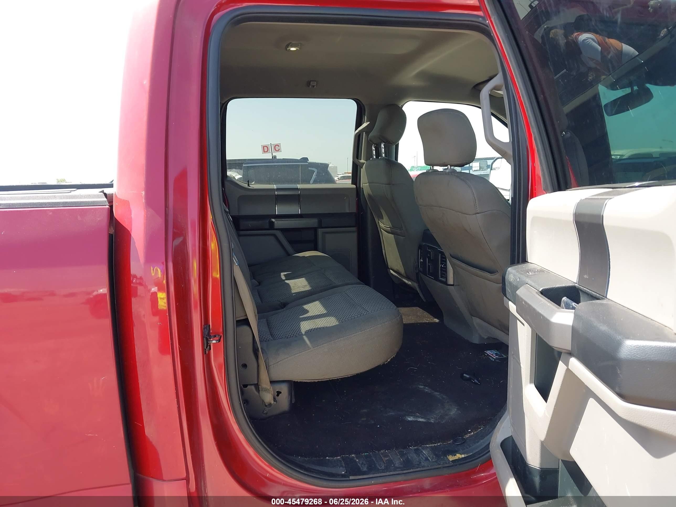 2015 Ford F-150 Xlt Burgundy vin: 1FTEW1EGXFKD70417