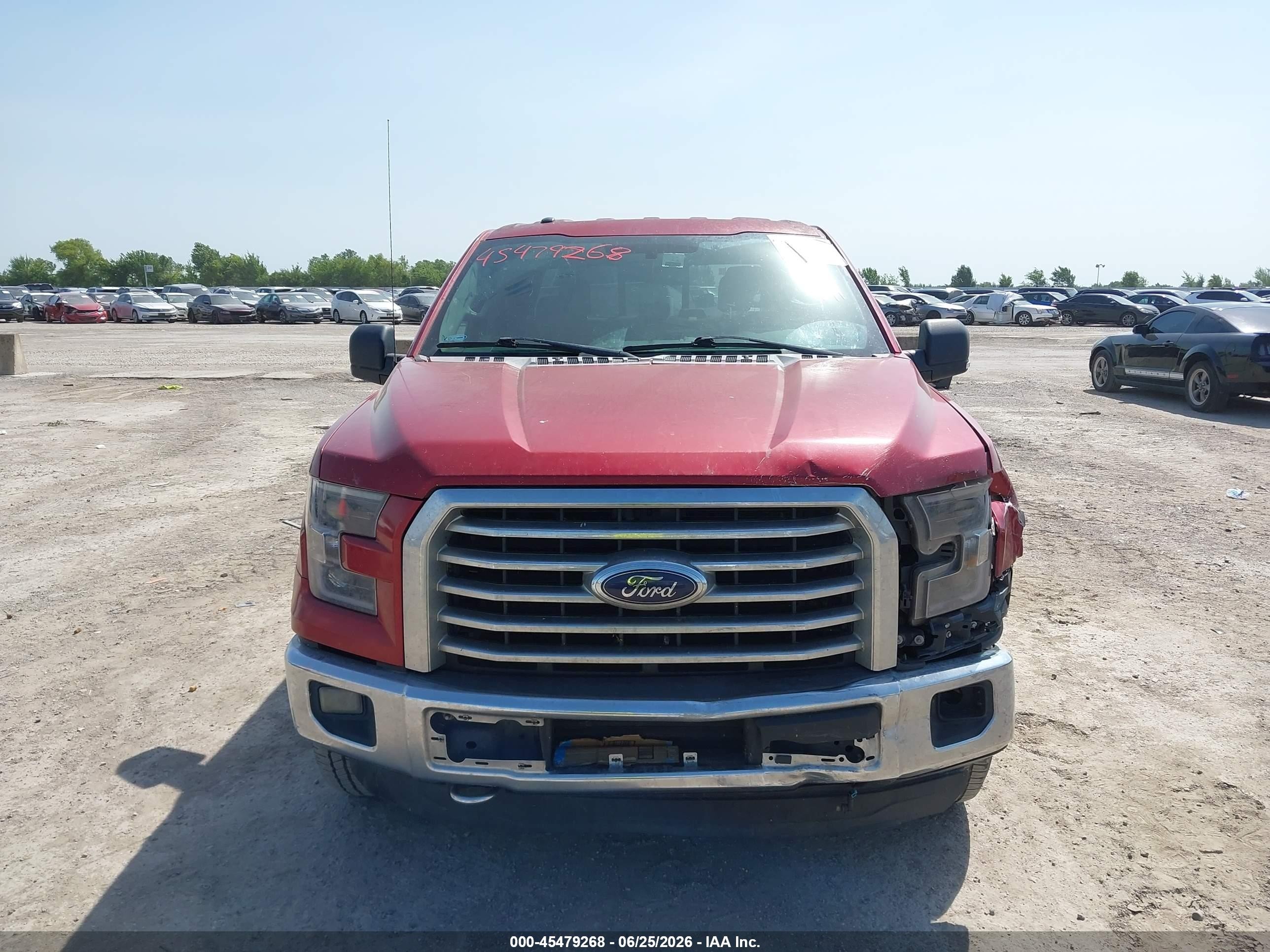 2015 Ford F-150 Xlt Burgundy vin: 1FTEW1EGXFKD70417