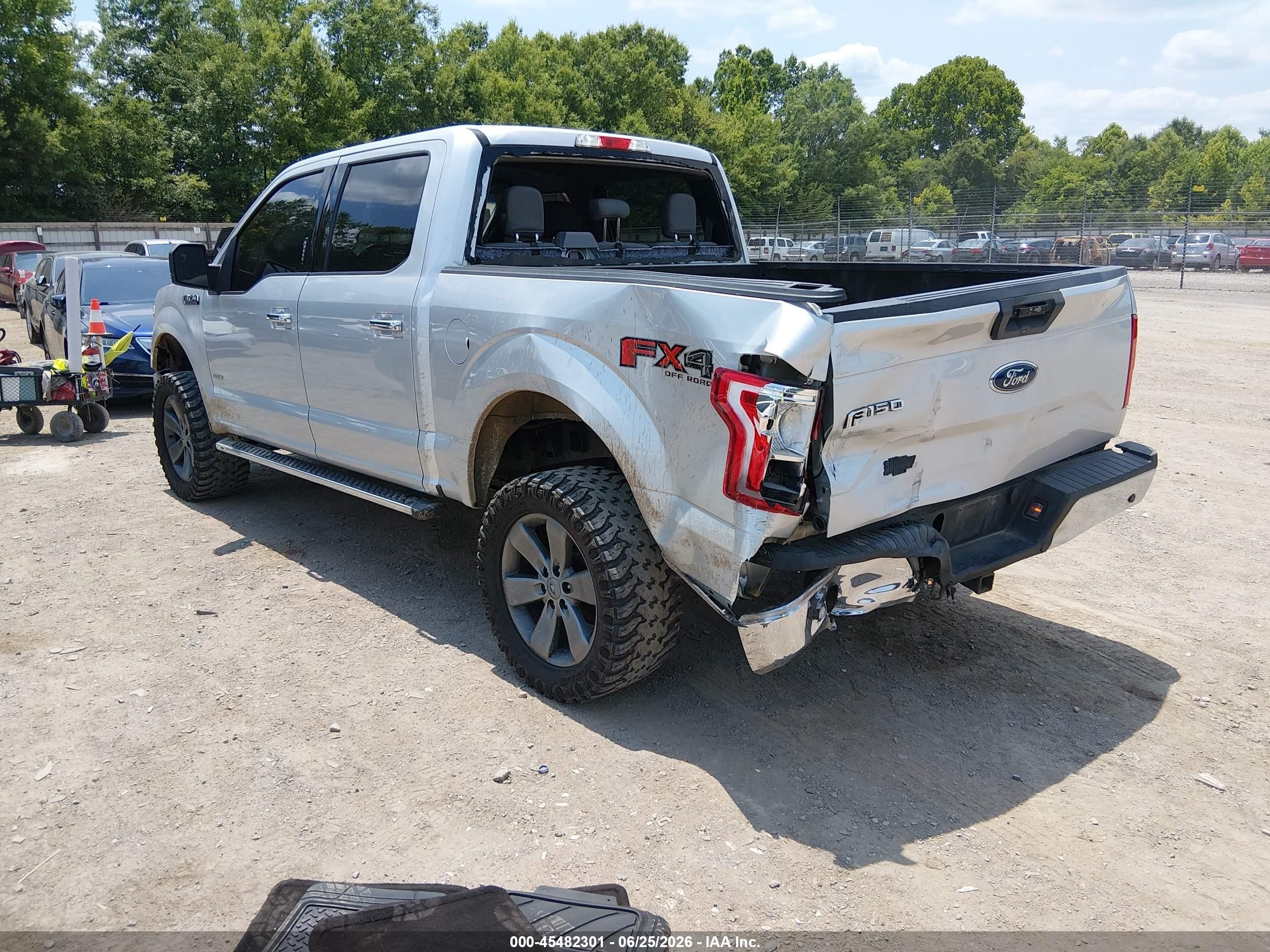 2015 Ford F-150 King Ranch/lariat/platinum/xl/xlt Серебряный vin: 1FTEW1EGXFKD89713