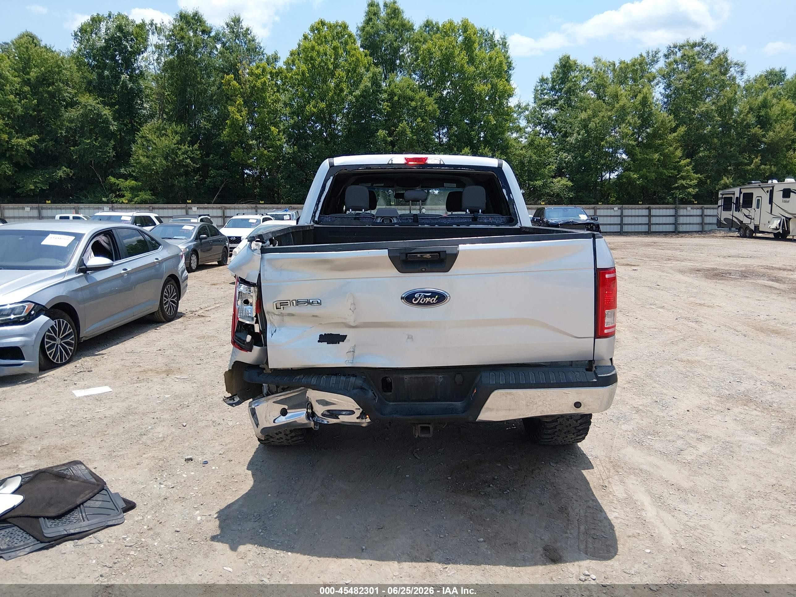 2015 Ford F-150 King Ranch/lariat/platinum/xl/xlt Серебряный vin: 1FTEW1EGXFKD89713