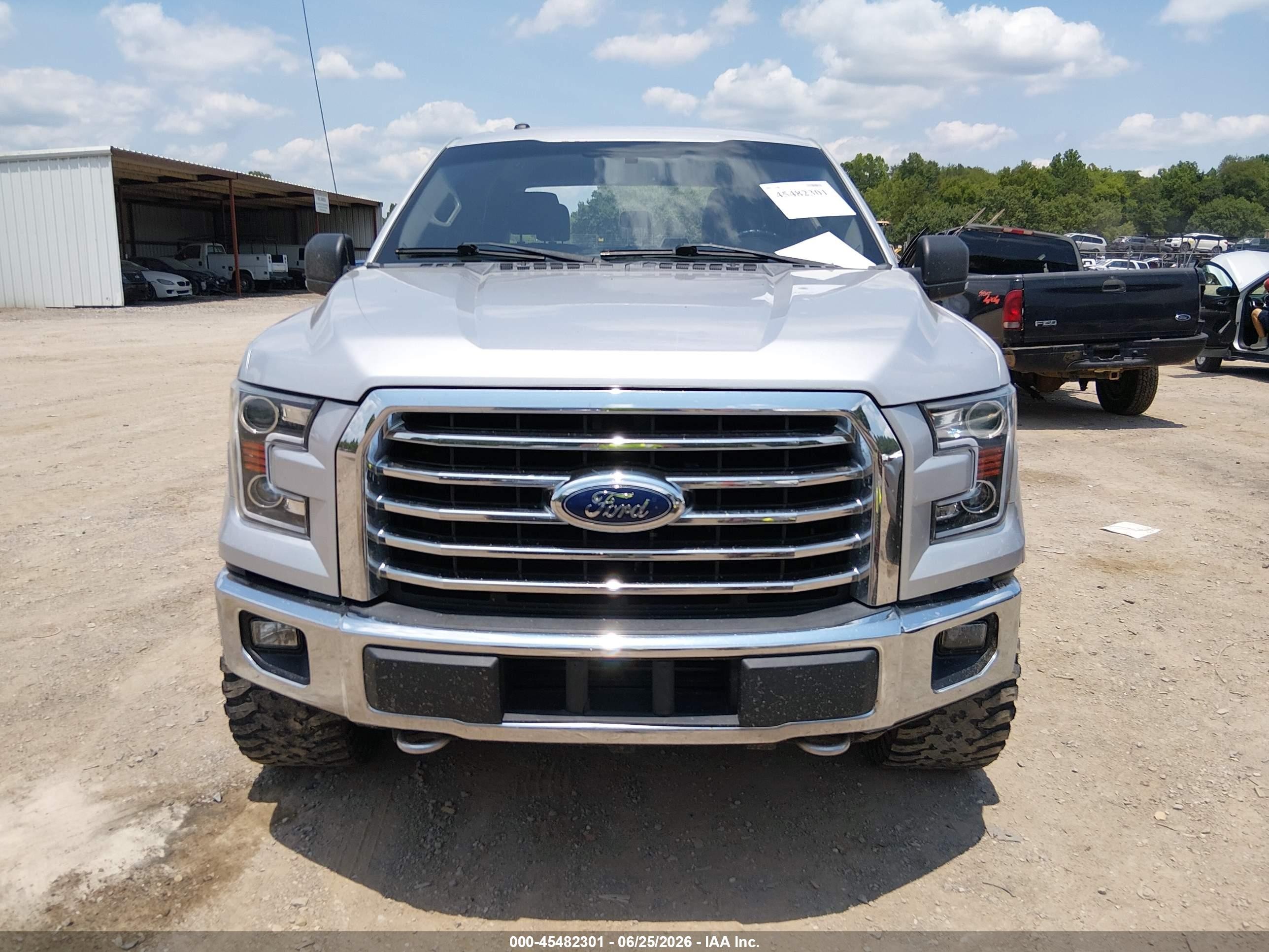 2015 Ford F-150 King Ranch/lariat/platinum/xl/xlt Серебряный vin: 1FTEW1EGXFKD89713