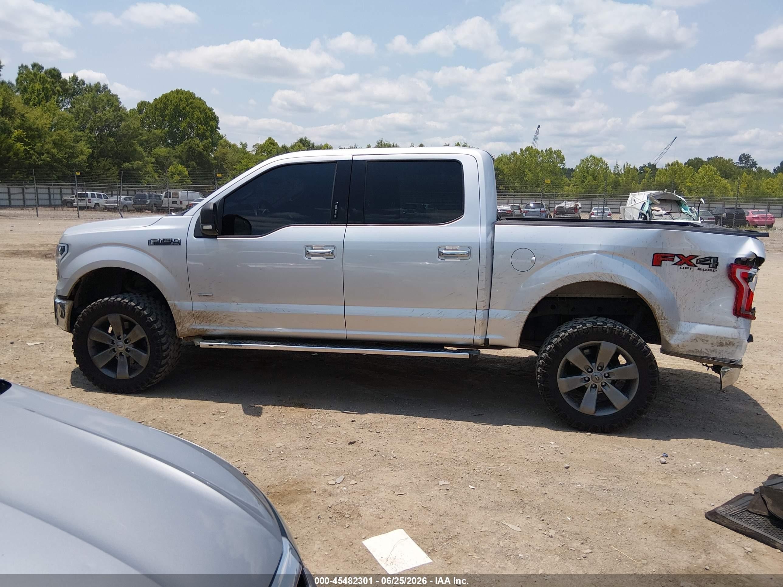 2015 Ford F-150 King Ranch/lariat/platinum/xl/xlt Серебряный vin: 1FTEW1EGXFKD89713