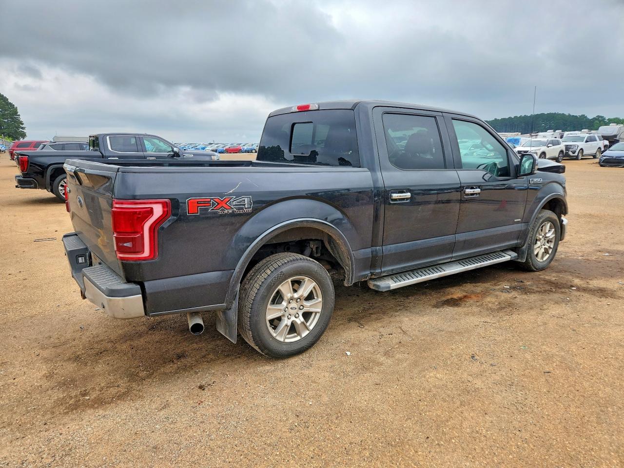2015 Ford F150 Supercrew Черный vin: 1FTEW1EGXFKD95768