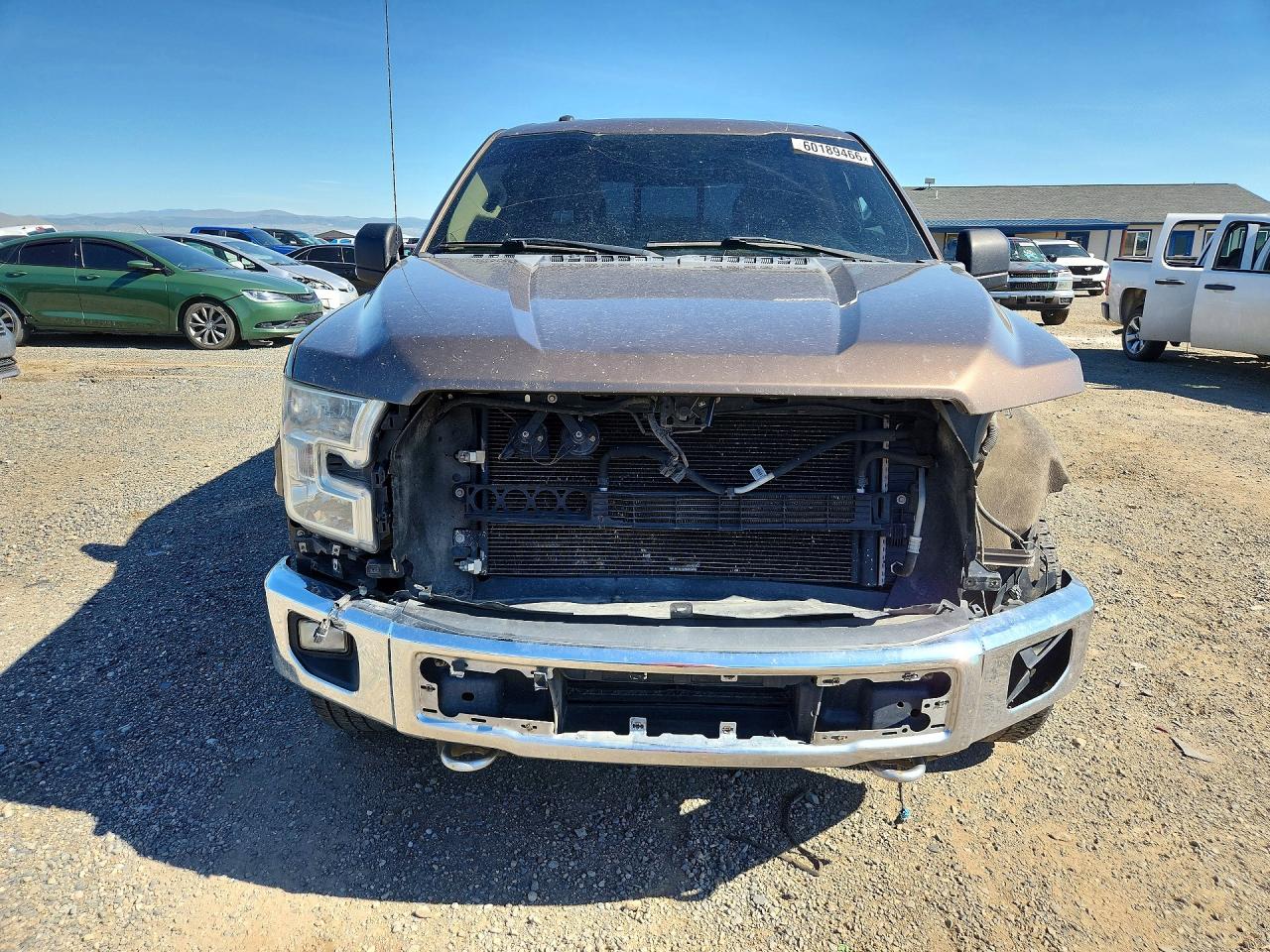 2015 Ford F150 Supercrew Коричневый vin: 1FTEW1EGXFKE16618