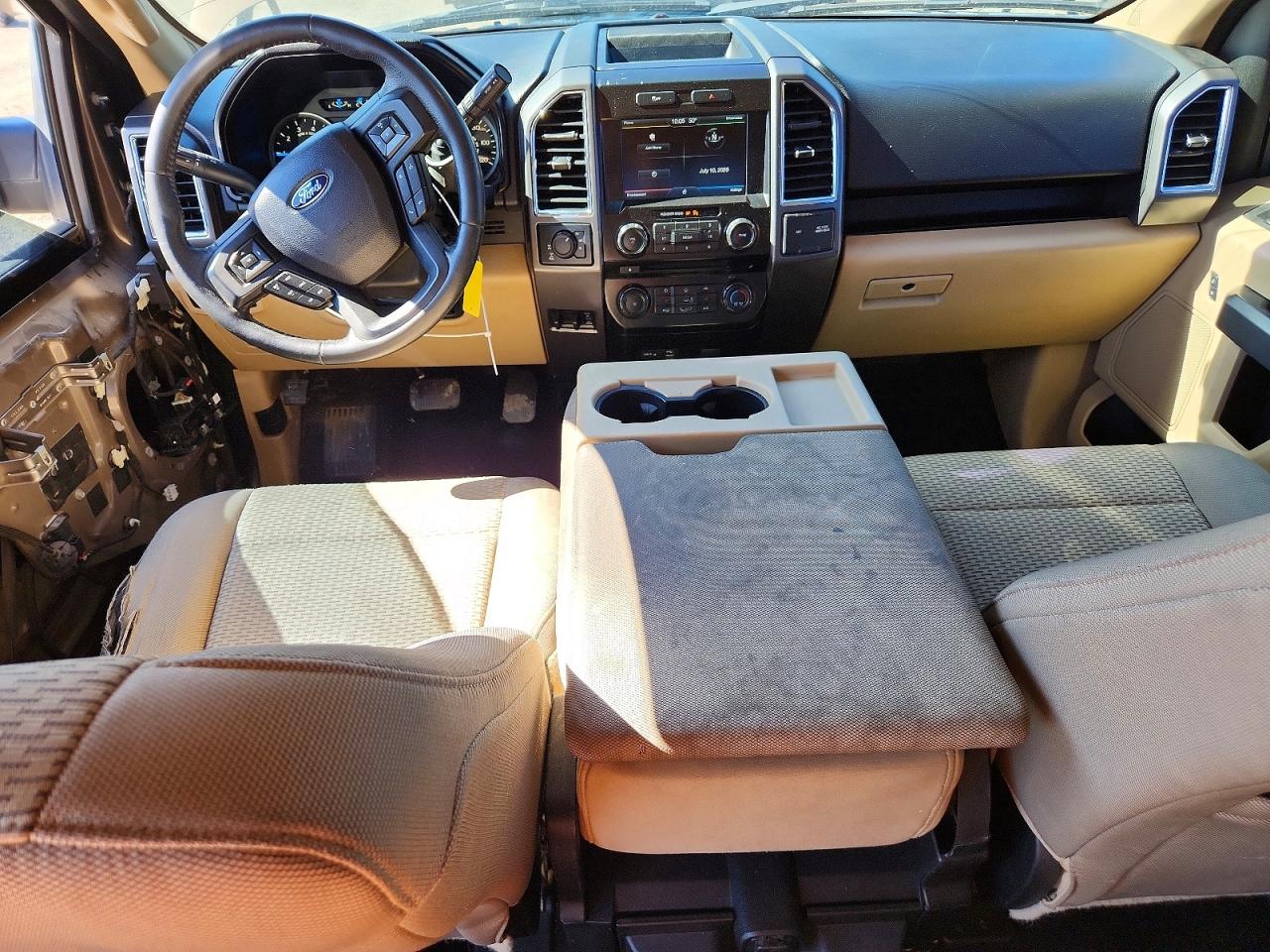 2015 Ford F150 Supercrew Коричневый vin: 1FTEW1EGXFKE16618