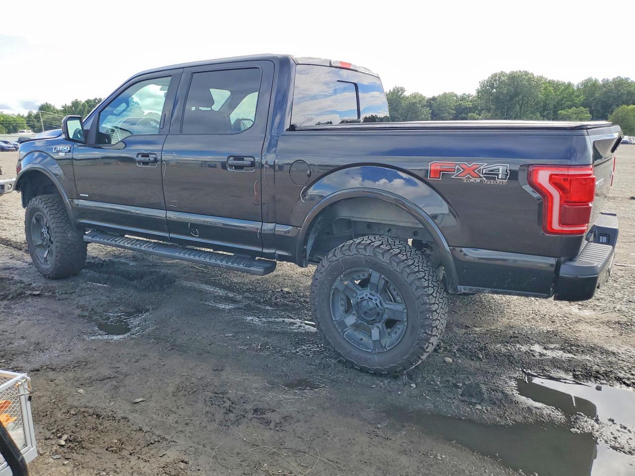 2015 Ford F150 Supercrew Black vin: 1FTEW1EGXFKE45908
