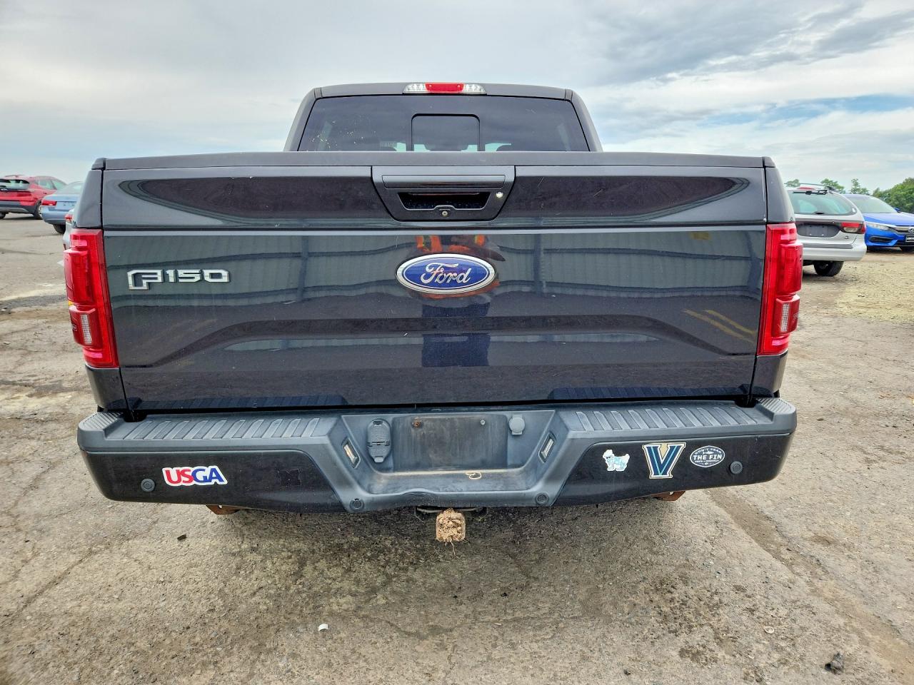 2015 Ford F150 Supercrew Black vin: 1FTEW1EGXFKE55905