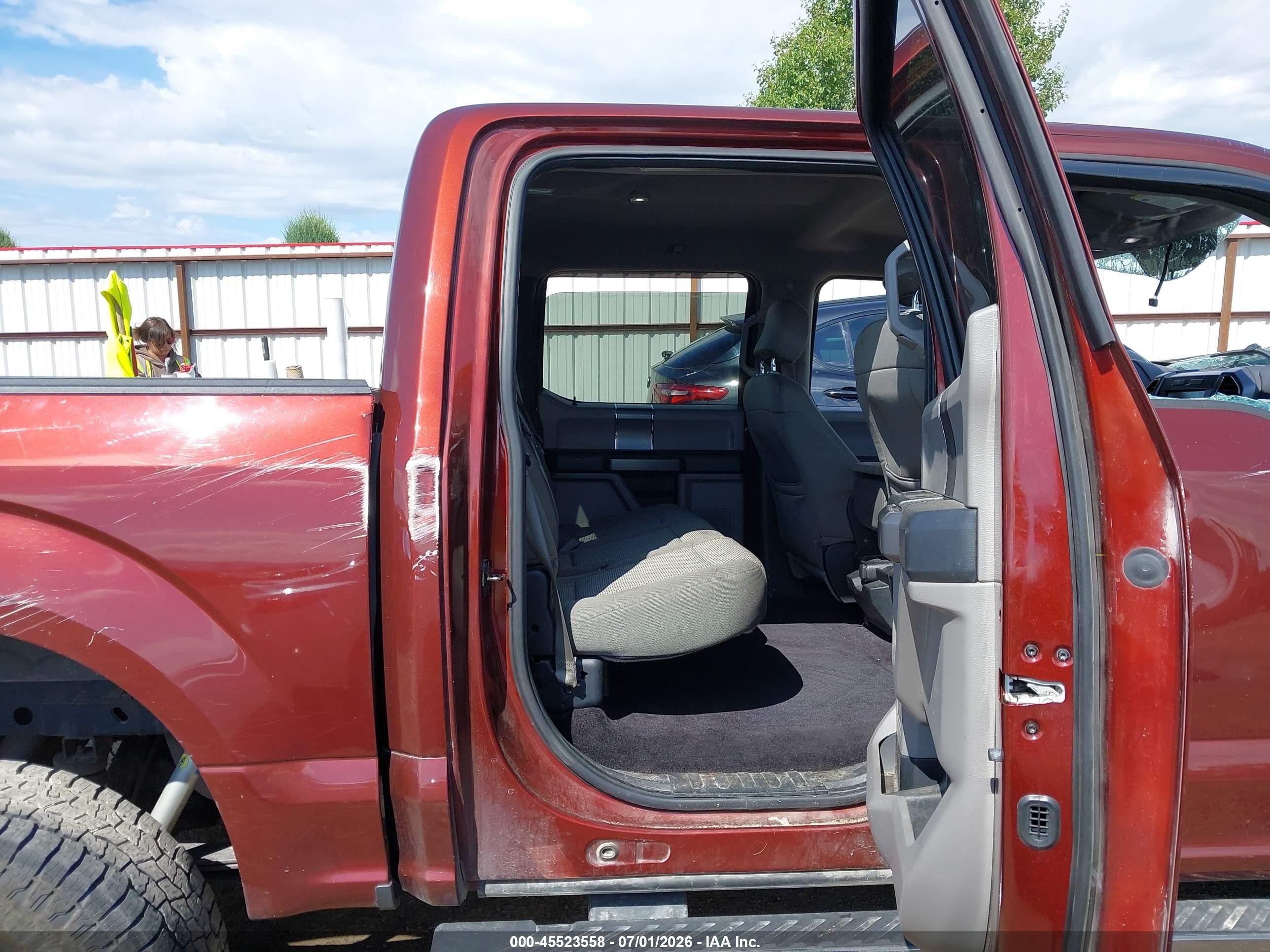 2015 Ford F-150 King Ranch/lariat/platinum/xl/xlt Maroon vin: 1FTEW1EGXFKF07260