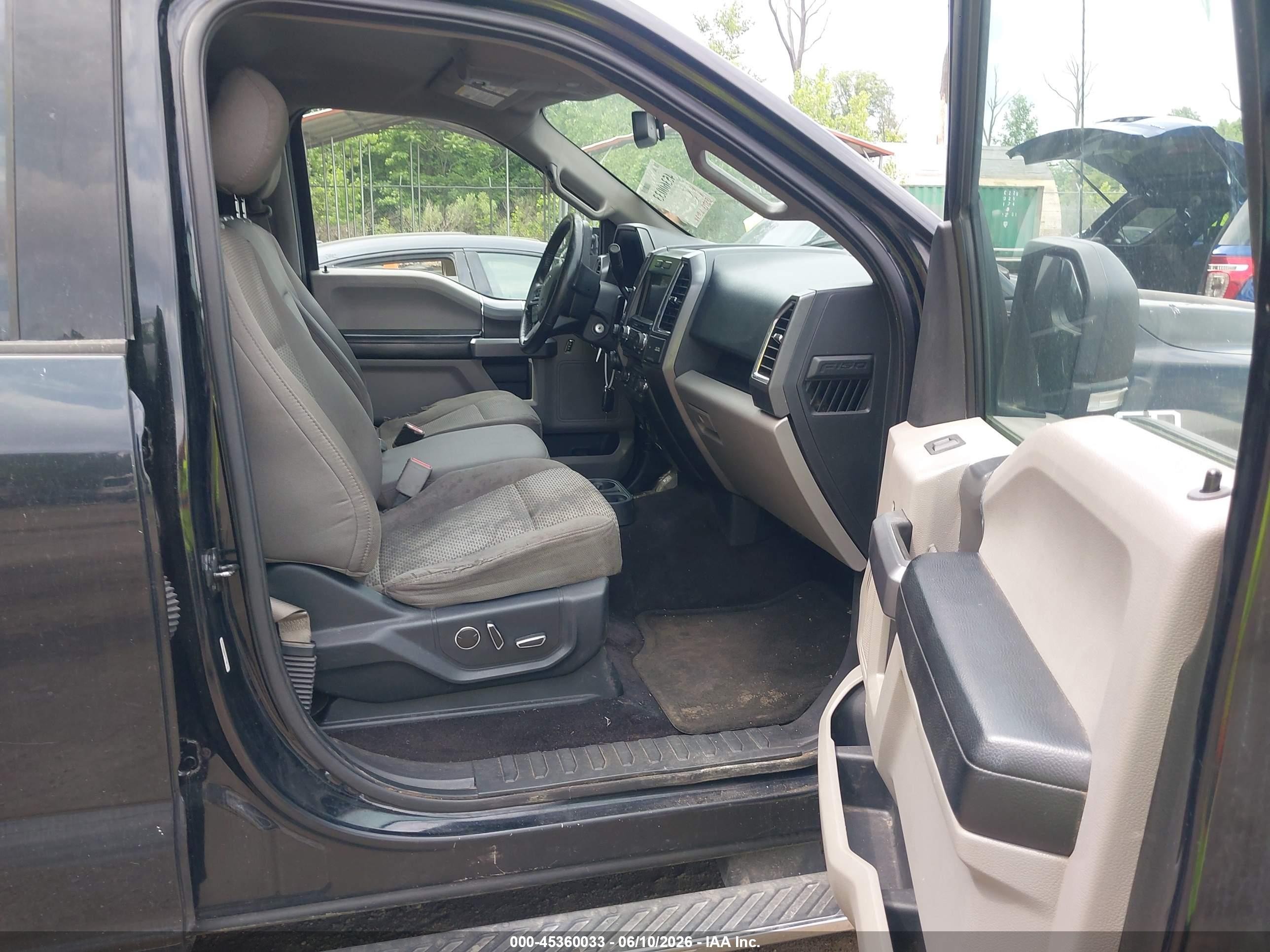 2016 Ford F-150 Xlt Black vin: 1FTEW1EGXGKE03806