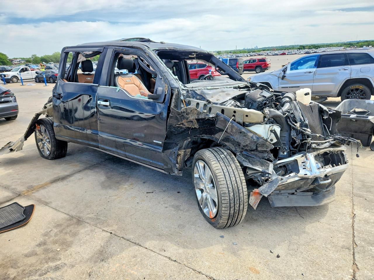 2017 Ford F150 Black vin: 1FTEW1EGXHFA37176