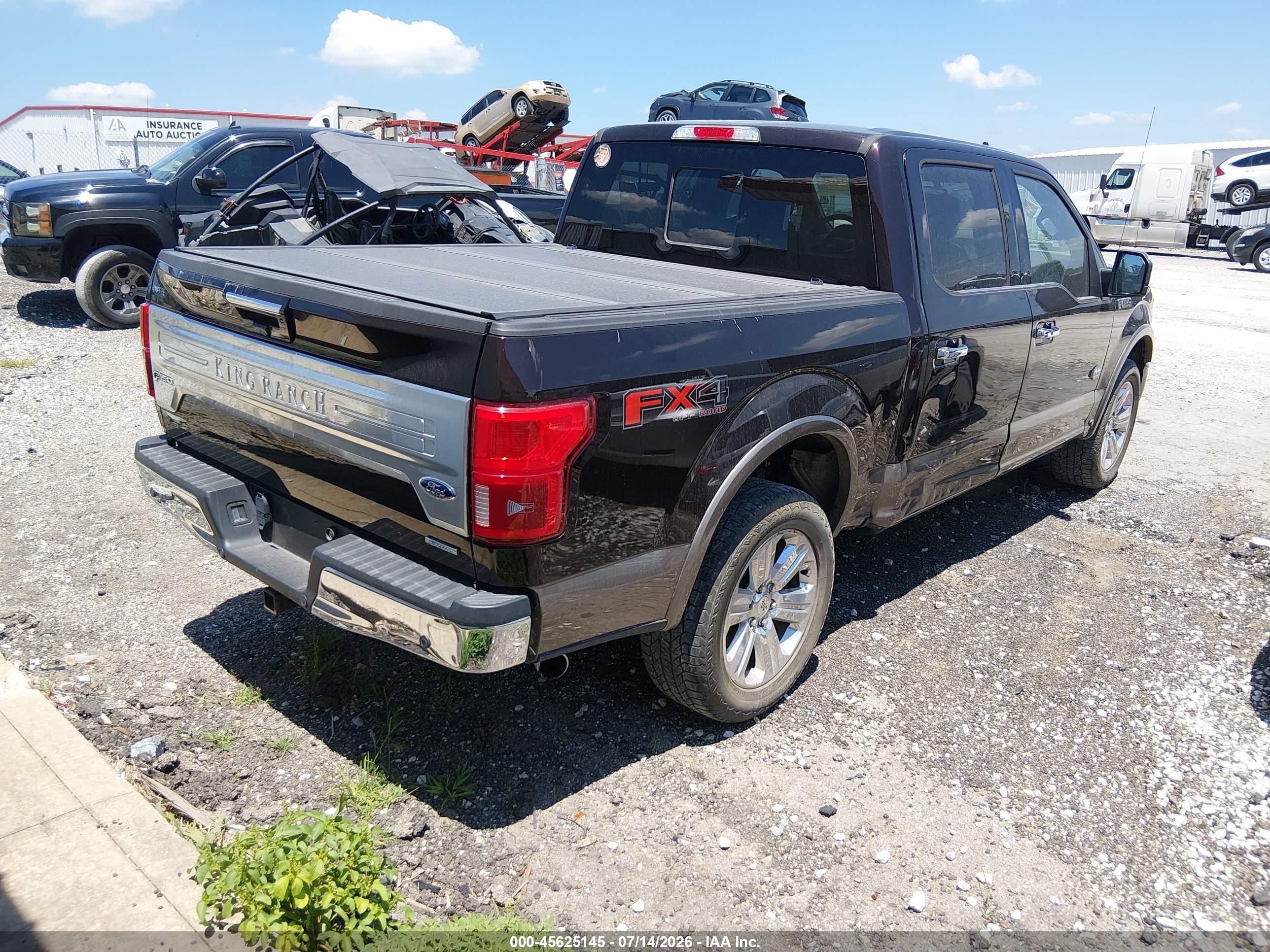 2018 Ford F-150 King Ranch Burgundy vin: 1FTEW1EGXJFA30637