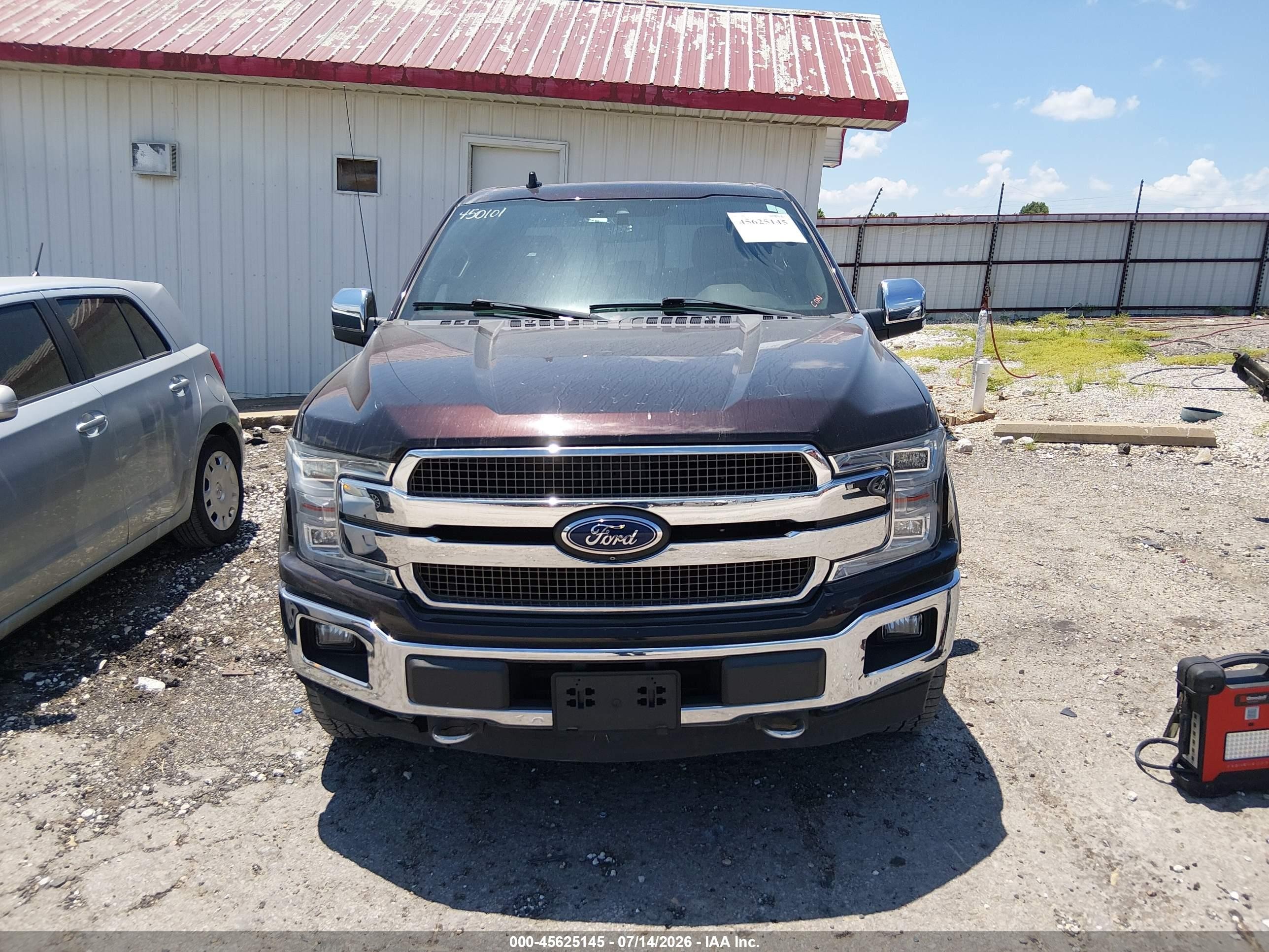 2018 Ford F-150 King Ranch Burgundy vin: 1FTEW1EGXJFA30637