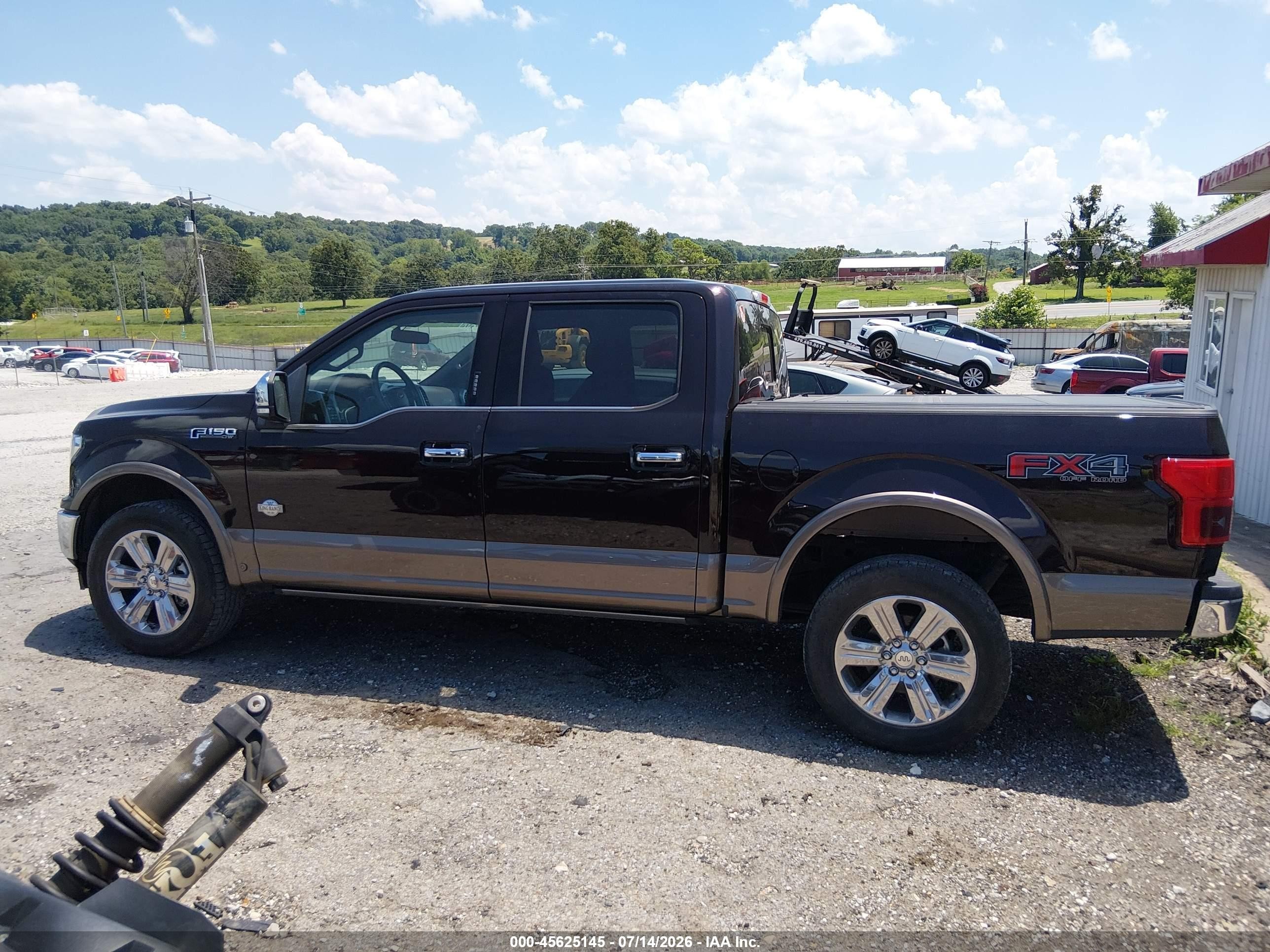 2018 Ford F-150 King Ranch Burgundy vin: 1FTEW1EGXJFA30637