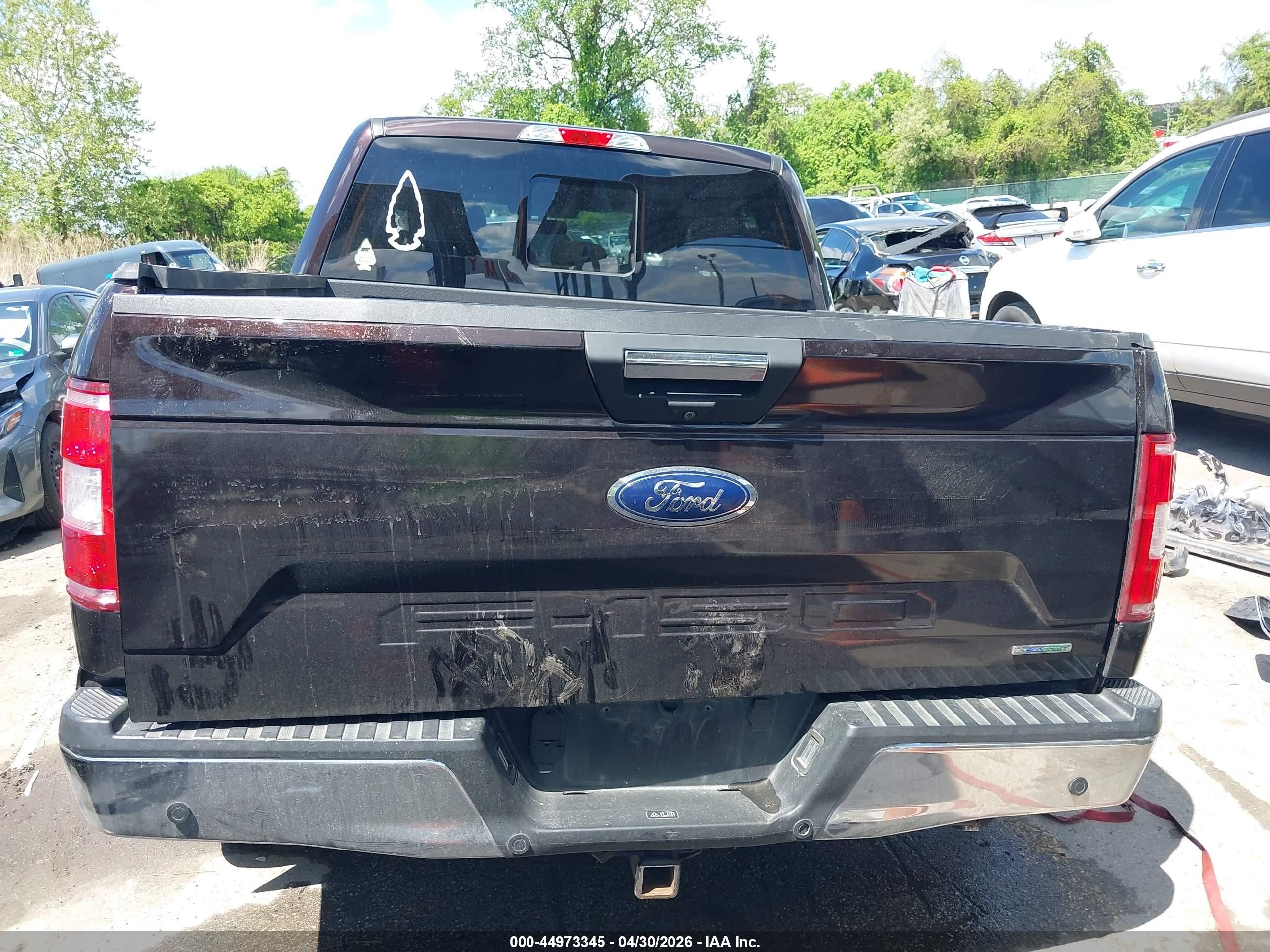 2018 Ford F-150 Xlt Maroon vin: 1FTEW1EGXJFB65519