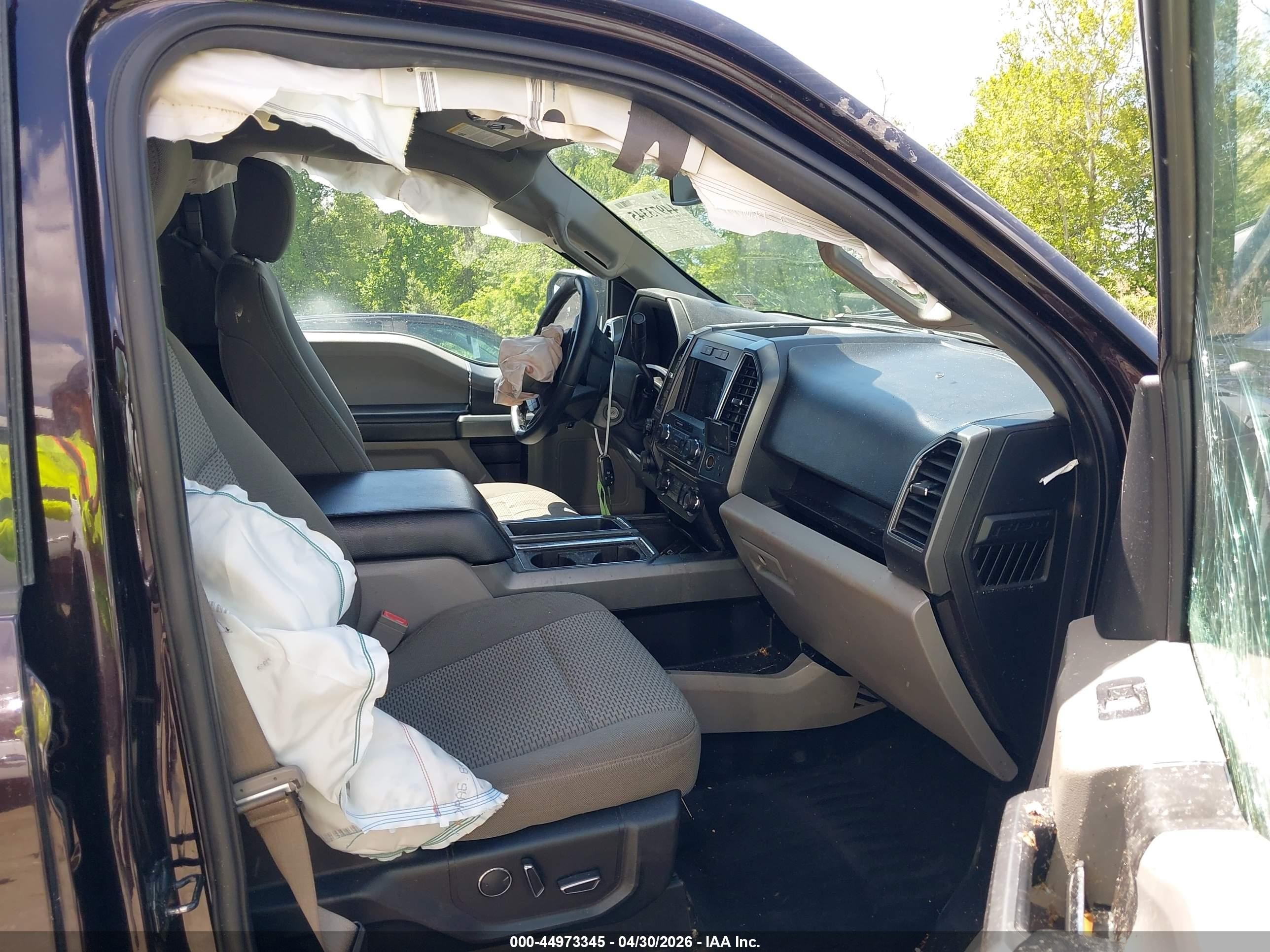2018 Ford F-150 Xlt Maroon vin: 1FTEW1EGXJFB65519