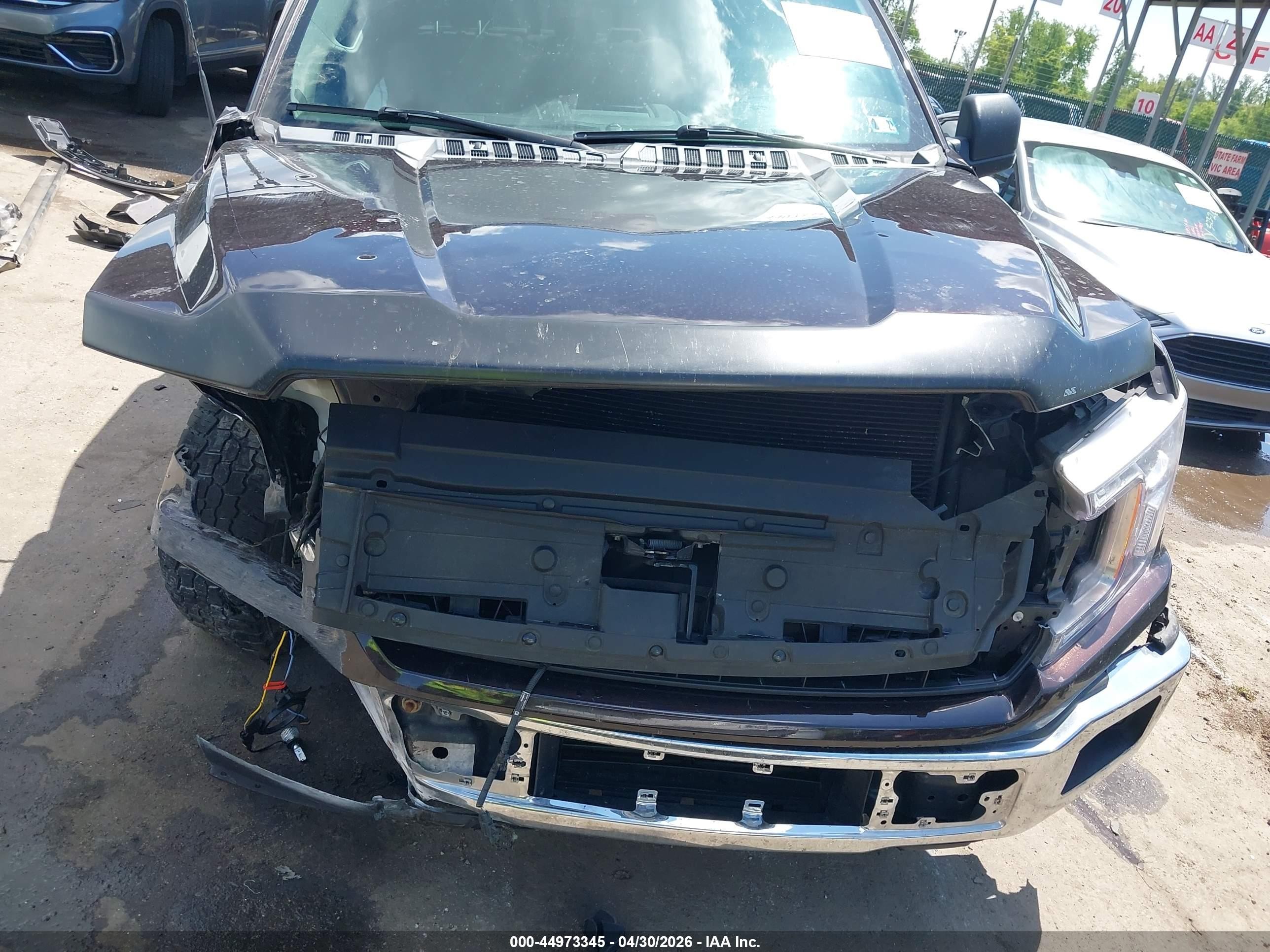 2018 Ford F-150 Xlt Maroon vin: 1FTEW1EGXJFB65519