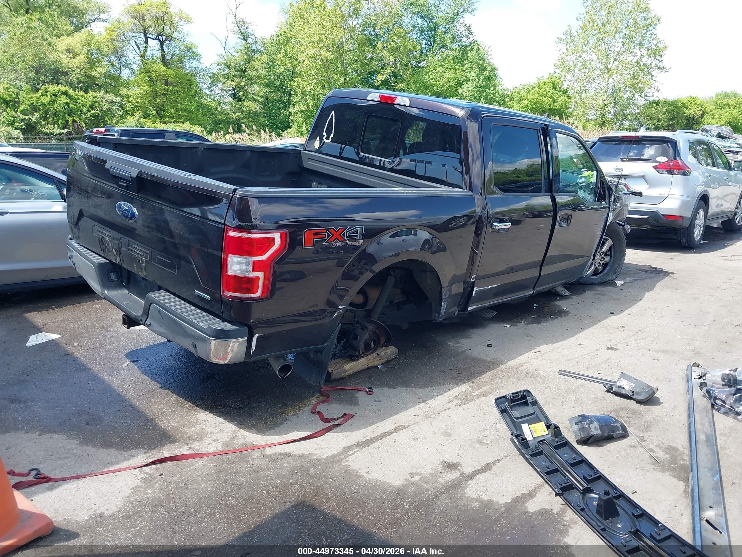 2018 Ford F-150 Xlt Maroon vin: 1FTEW1EGXJFB65519