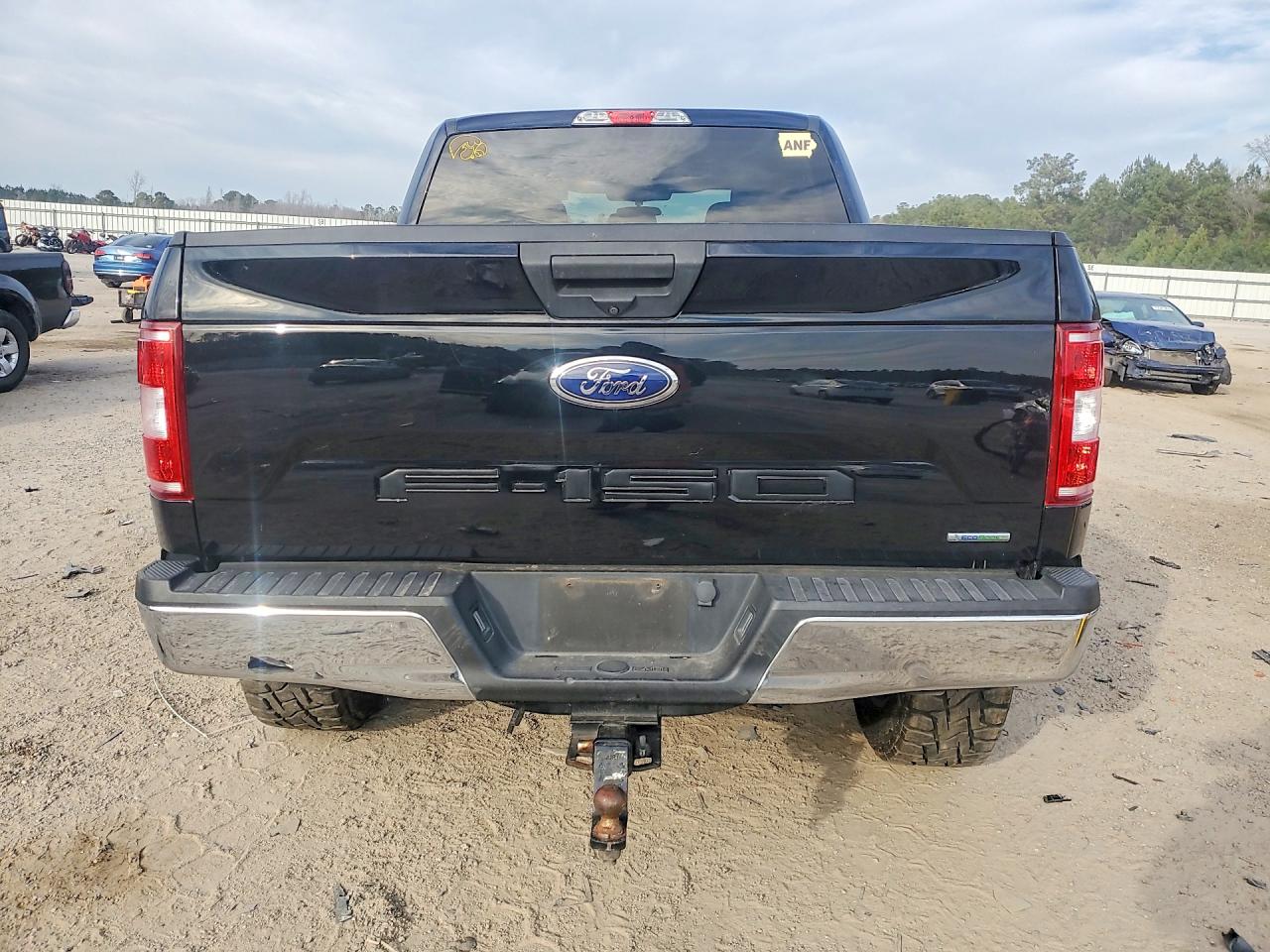 2018 Ford F150 Supercrew Black vin: 1FTEW1EGXJFB89254