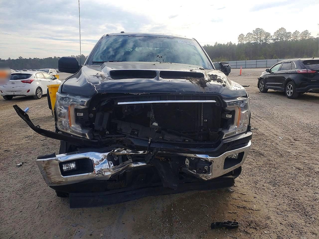 2018 Ford F150 Supercrew Black vin: 1FTEW1EGXJFB89254