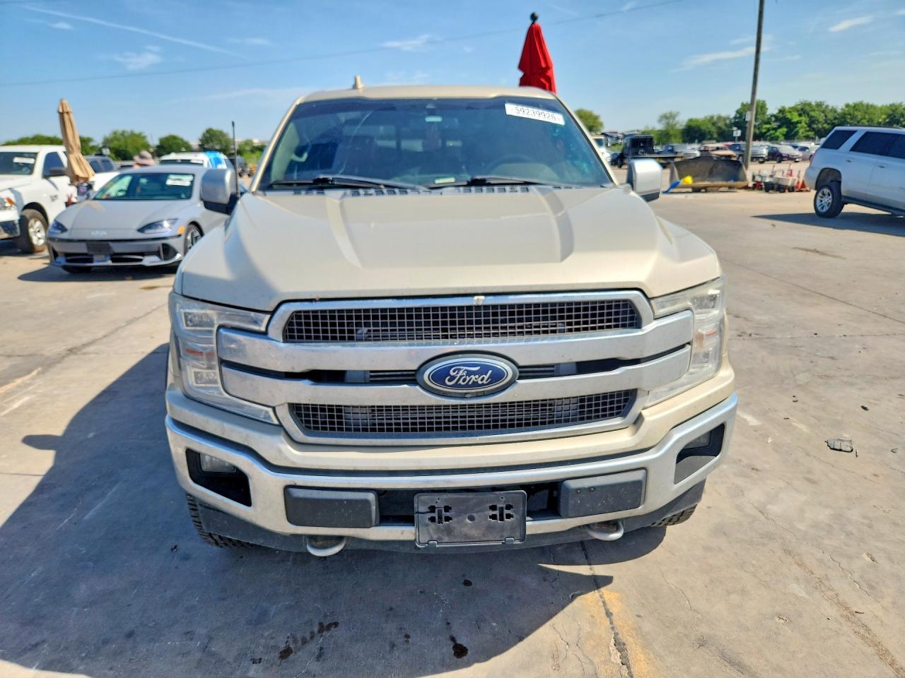 2018 Ford F150 Supercrew Желто-коричневый vin: 1FTEW1EGXJFC70769