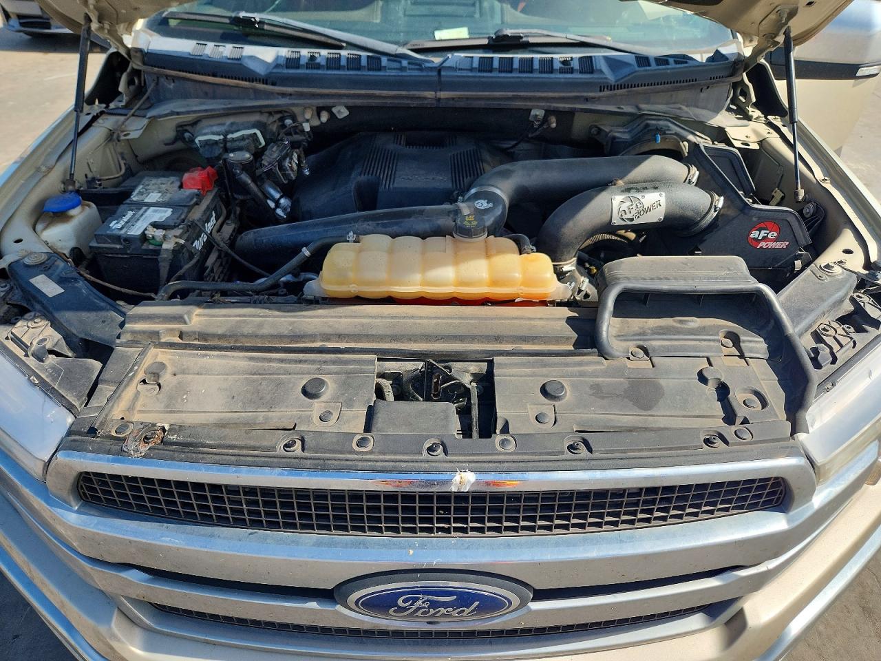 2018 Ford F150 Supercrew Желто-коричневый vin: 1FTEW1EGXJFC70769