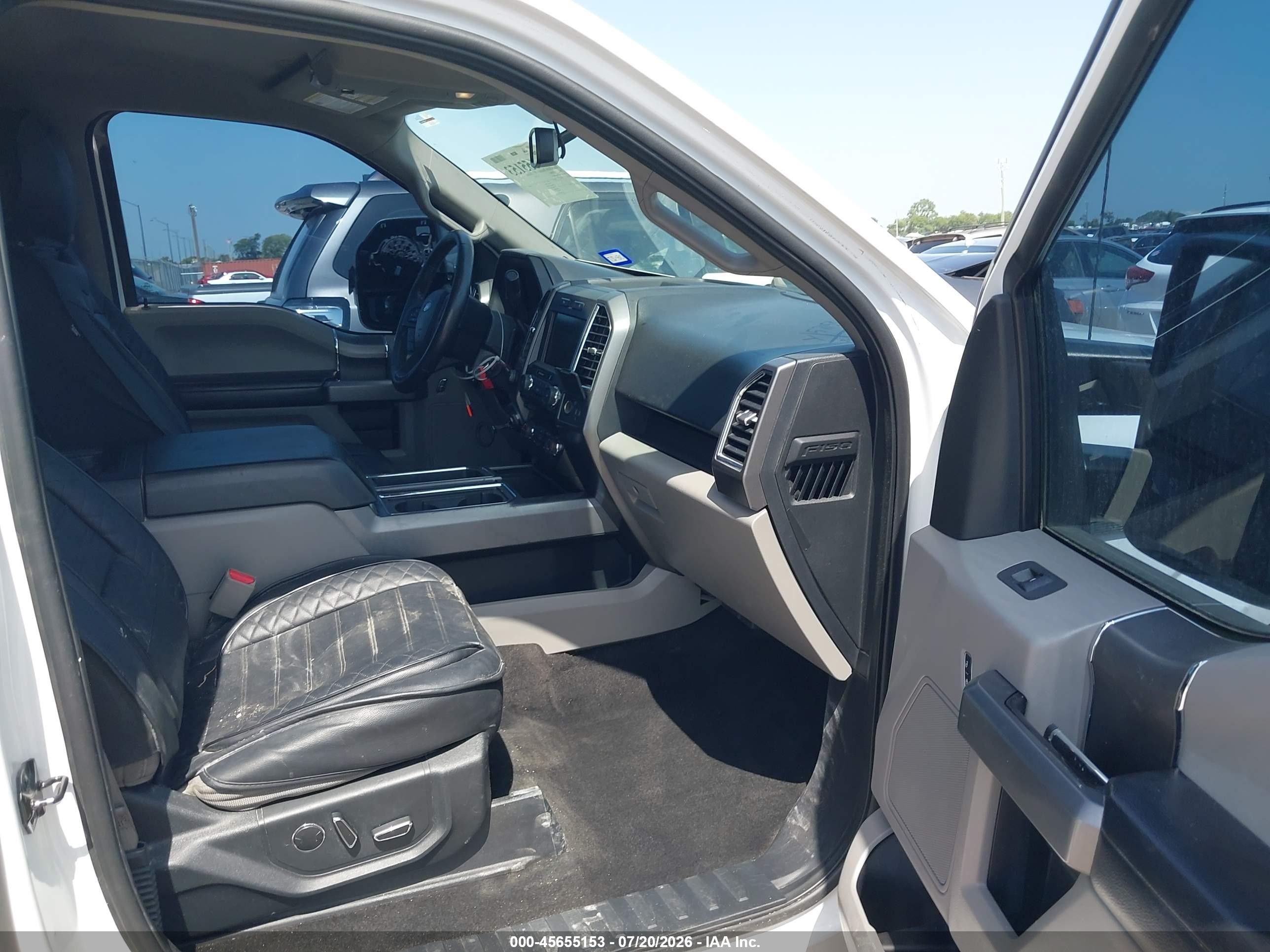 2015 Ford F-150 Xlt White vin: 1FTEW1EP0FFA00392
