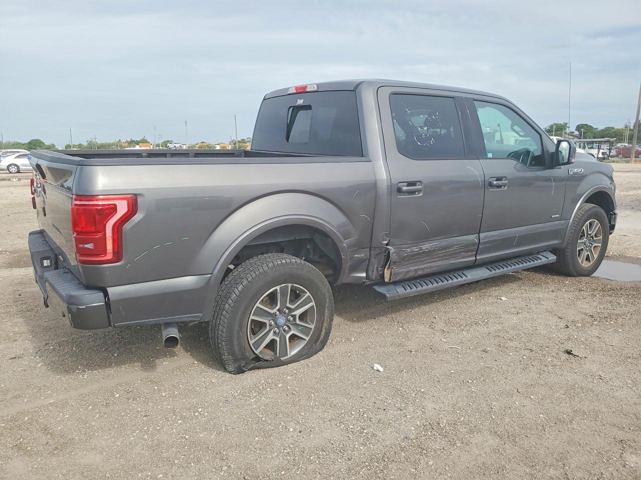 2015 Ford F150 Supercrew Charcoal vin: 1FTEW1EP0FFB28468