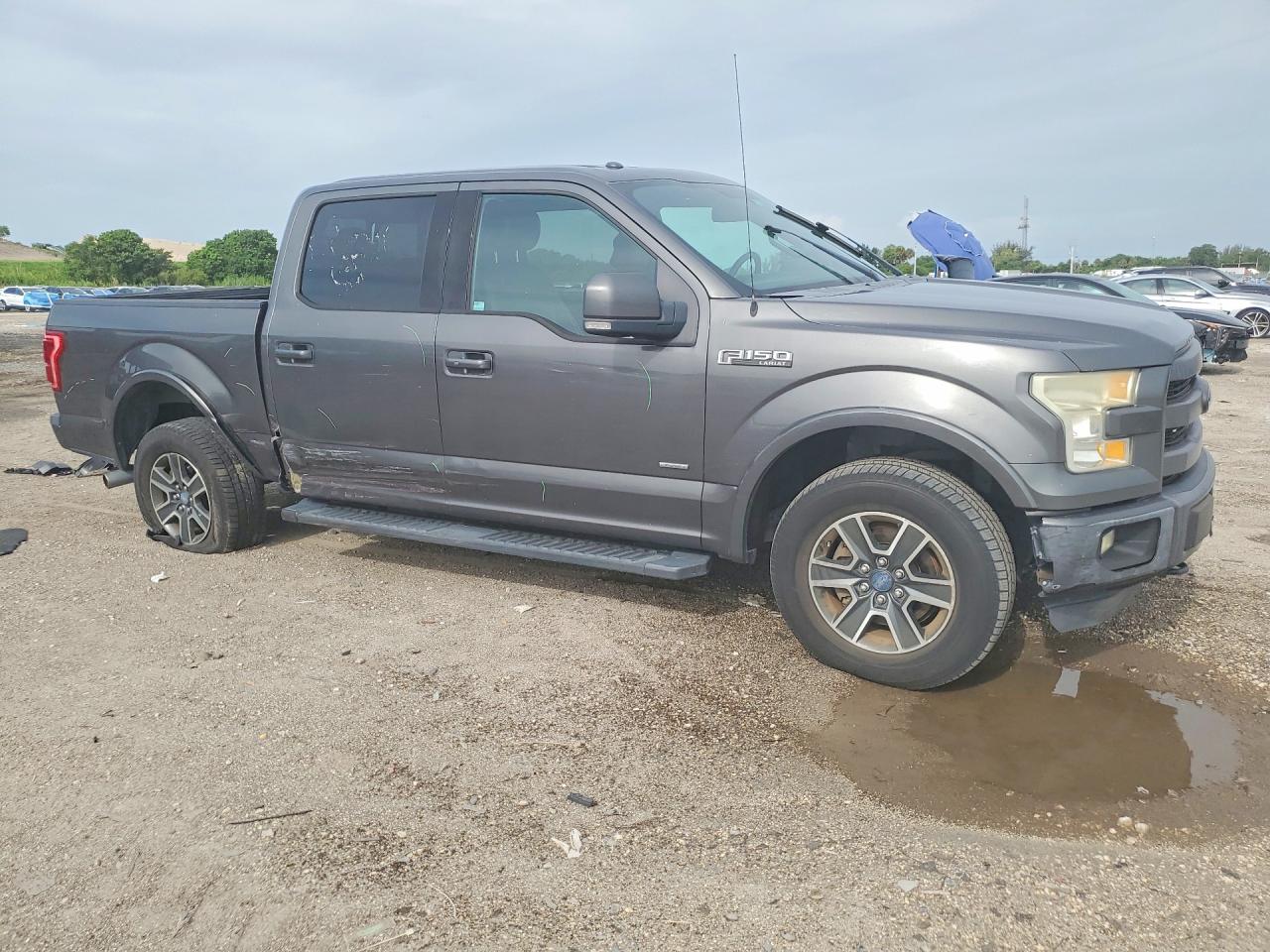 2015 Ford F150 Supercrew Charcoal vin: 1FTEW1EP0FFB28468