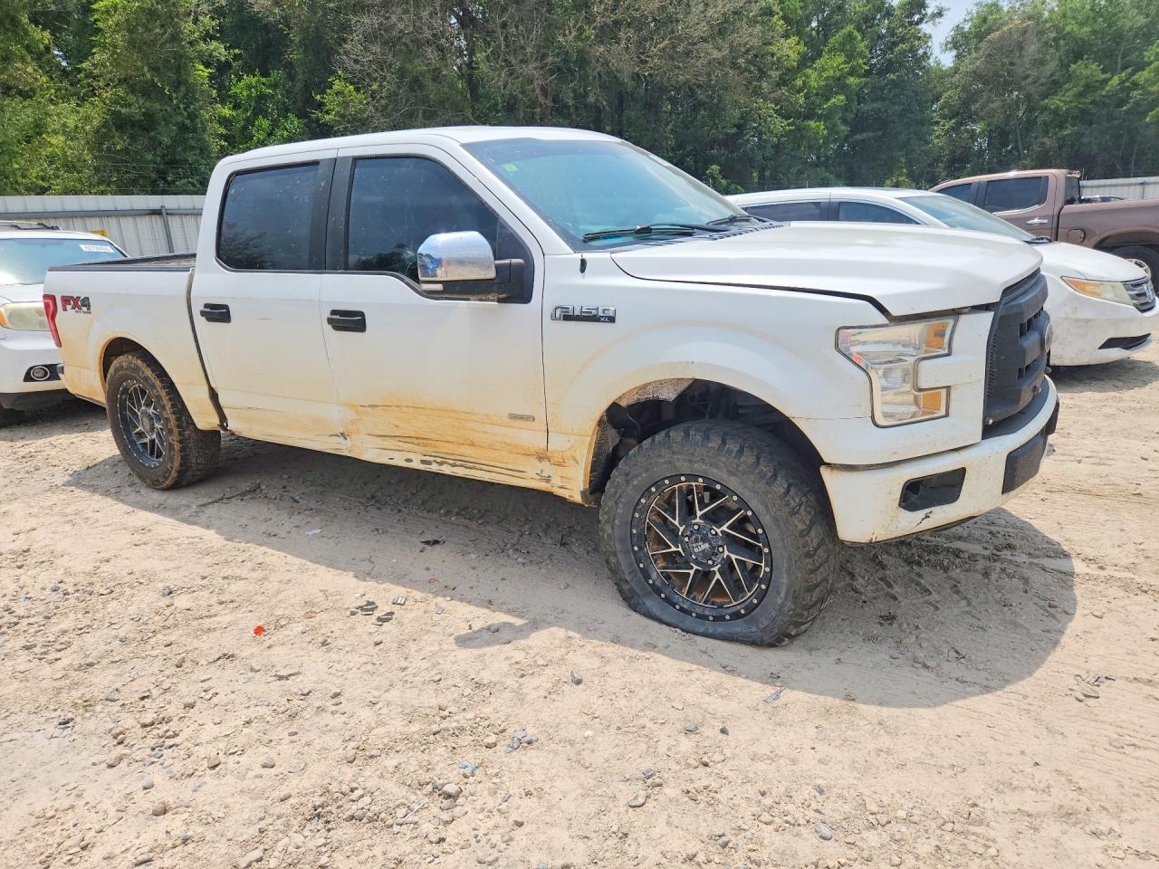 2015 Ford F150 Supercrew Белый vin: 1FTEW1EP0FFC47833