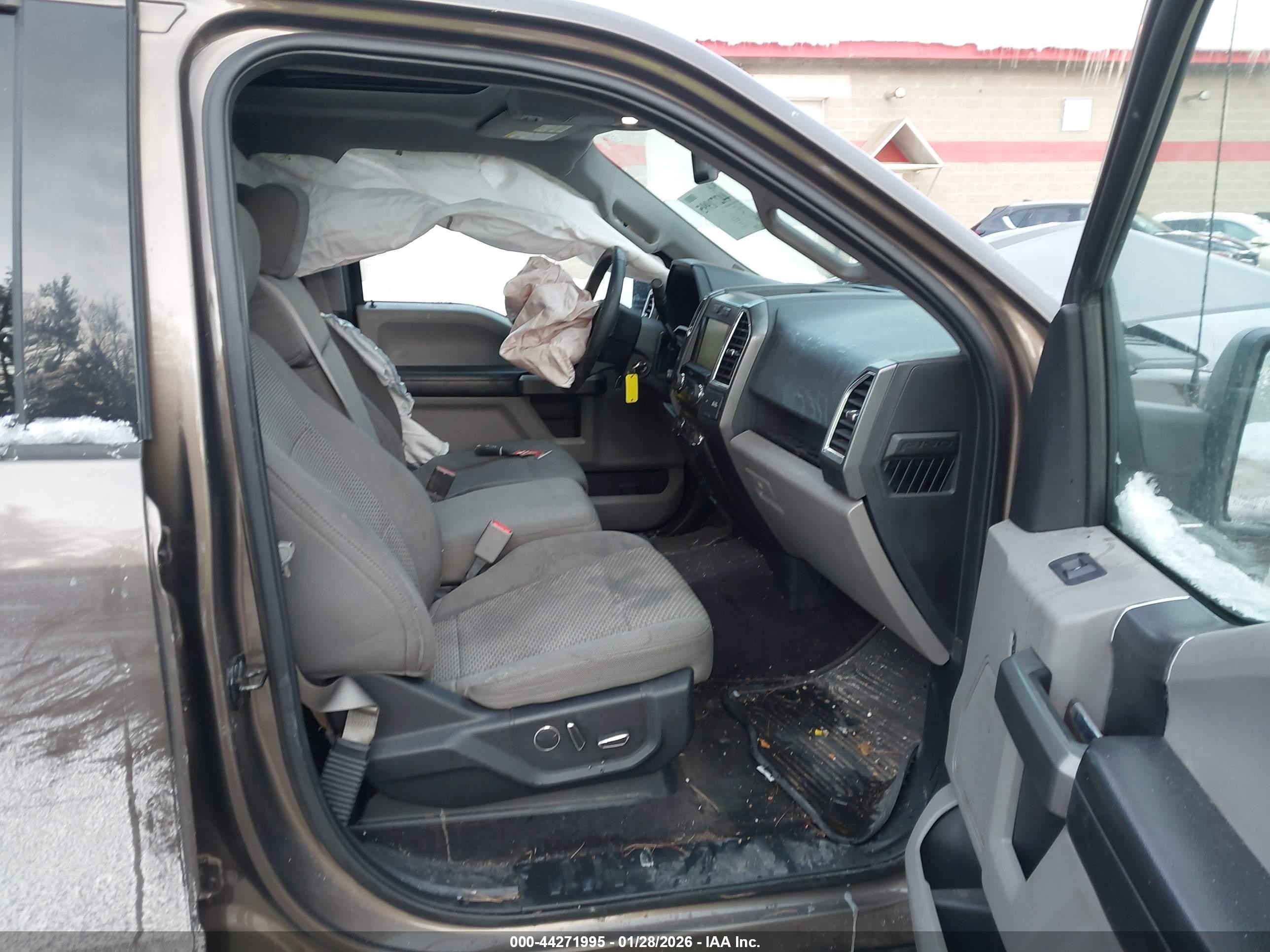 2015 Ford F-150 Xlt Brown vin: 1FTEW1EP0FFC66107