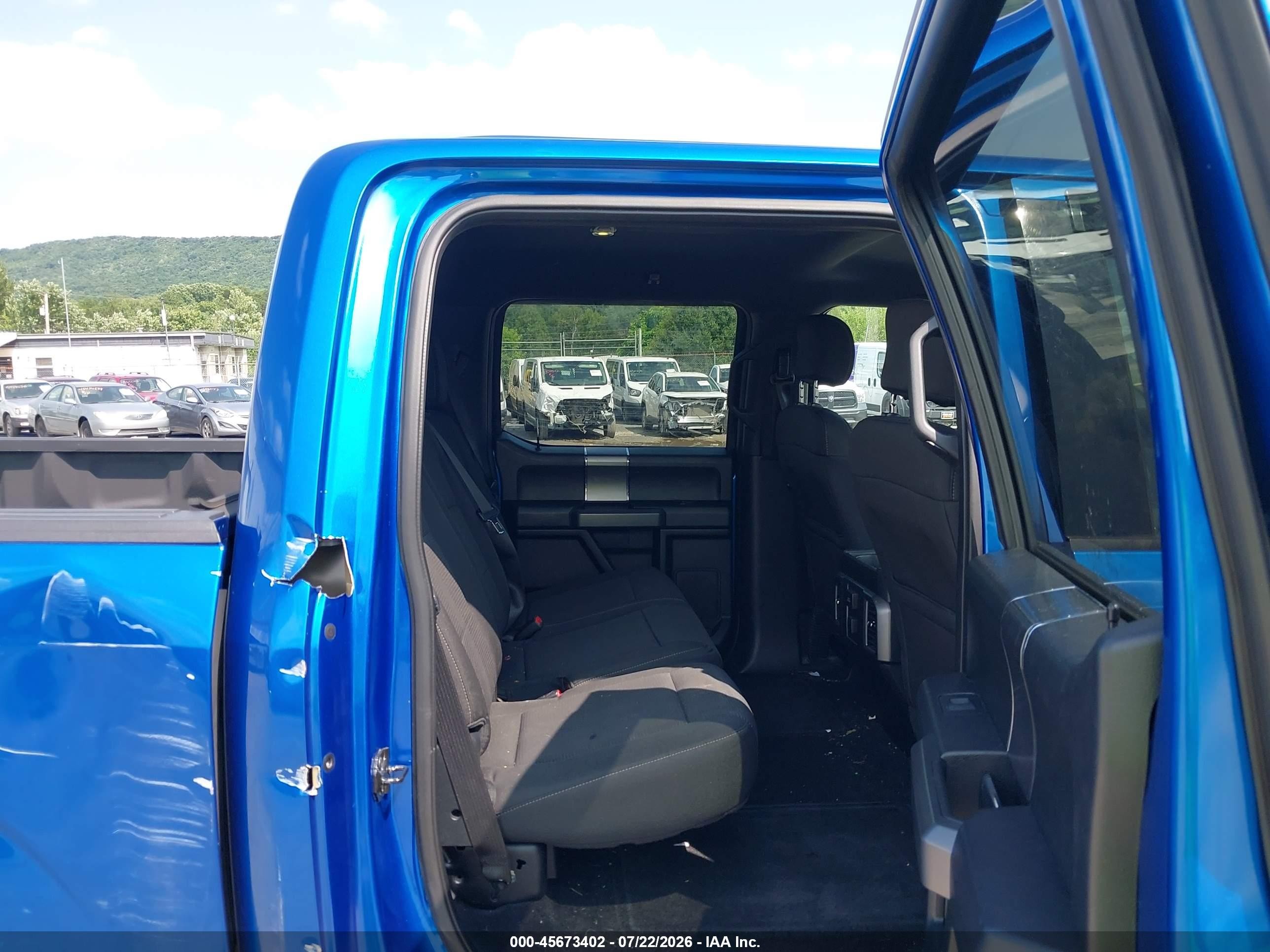 2015 Ford F-150 Xlt Blue vin: 1FTEW1EP0FFC79780