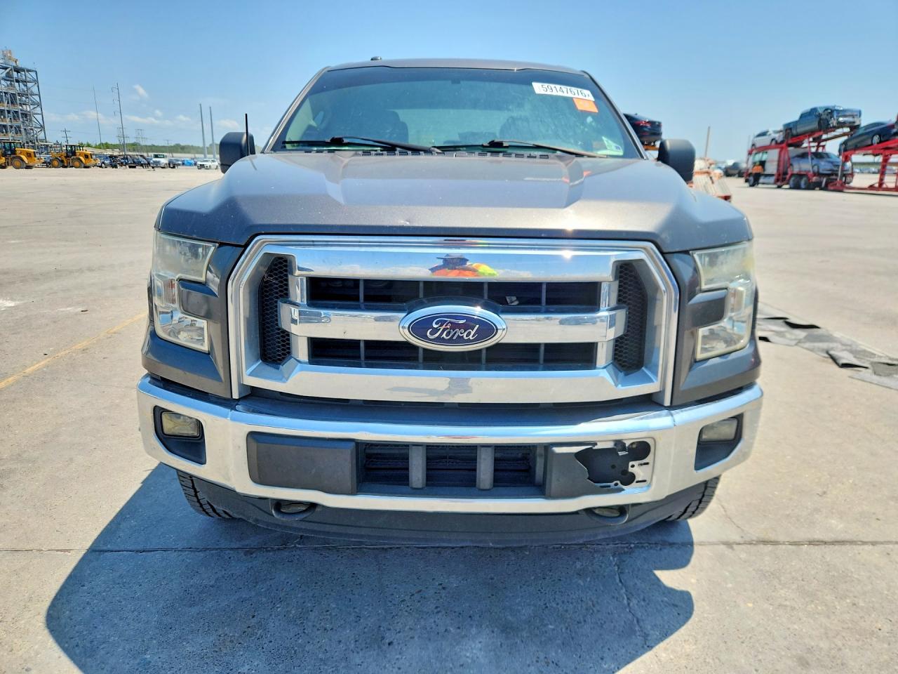 2015 Ford F150 Supercrew Gray vin: 1FTEW1EP0FKD74881