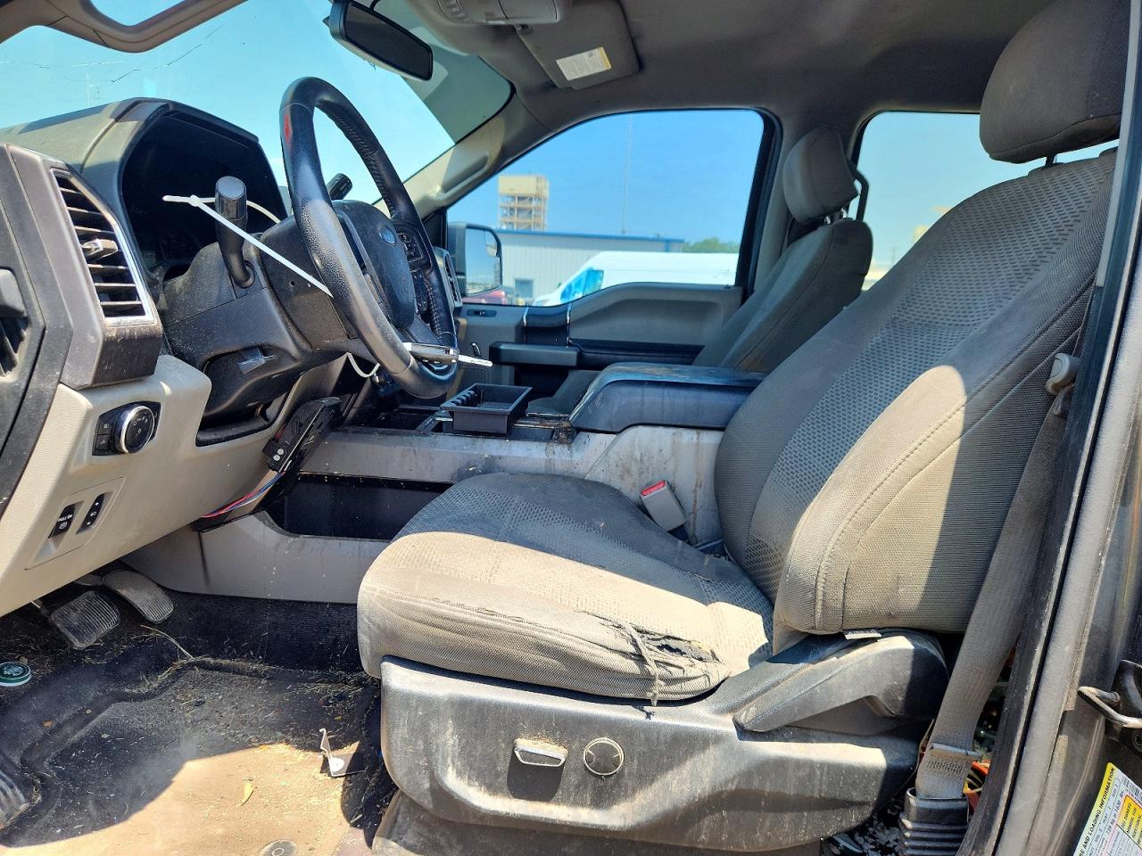 2015 Ford F150 Supercrew Gray vin: 1FTEW1EP0FKD74881