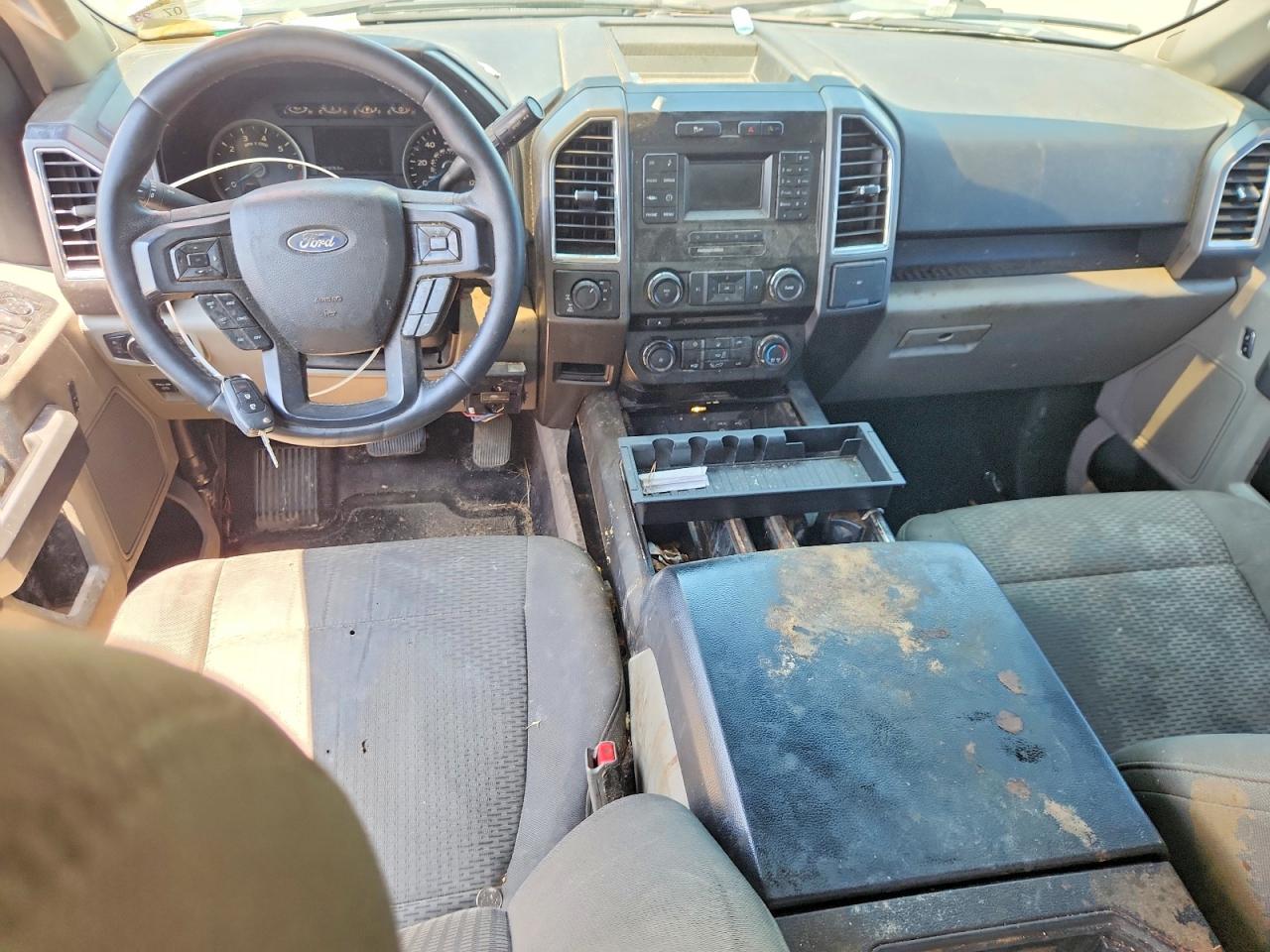 2015 Ford F150 Supercrew Gray vin: 1FTEW1EP0FKD74881