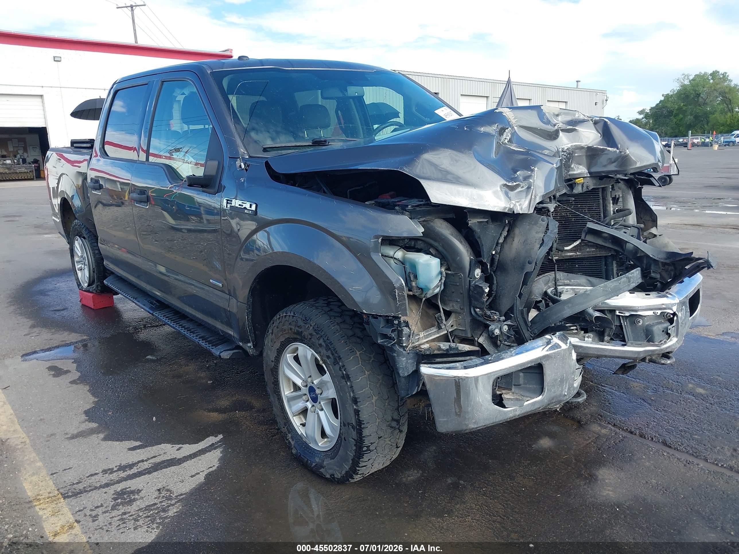 2015 Ford F-150 Lariat/xl/xlt Gray vin: 1FTEW1EP0FKD97111