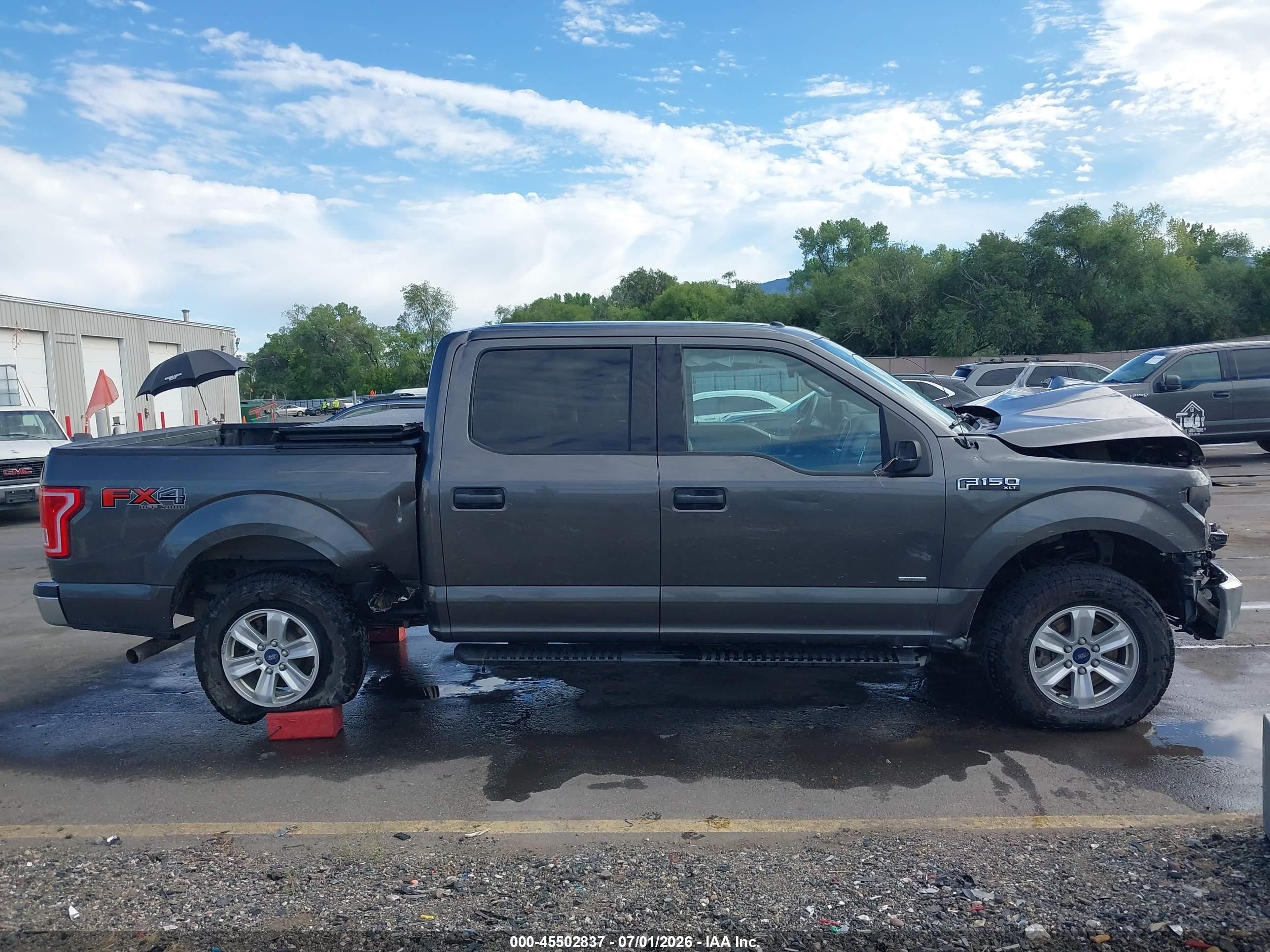 2015 Ford F-150 Lariat/xl/xlt Gray vin: 1FTEW1EP0FKD97111